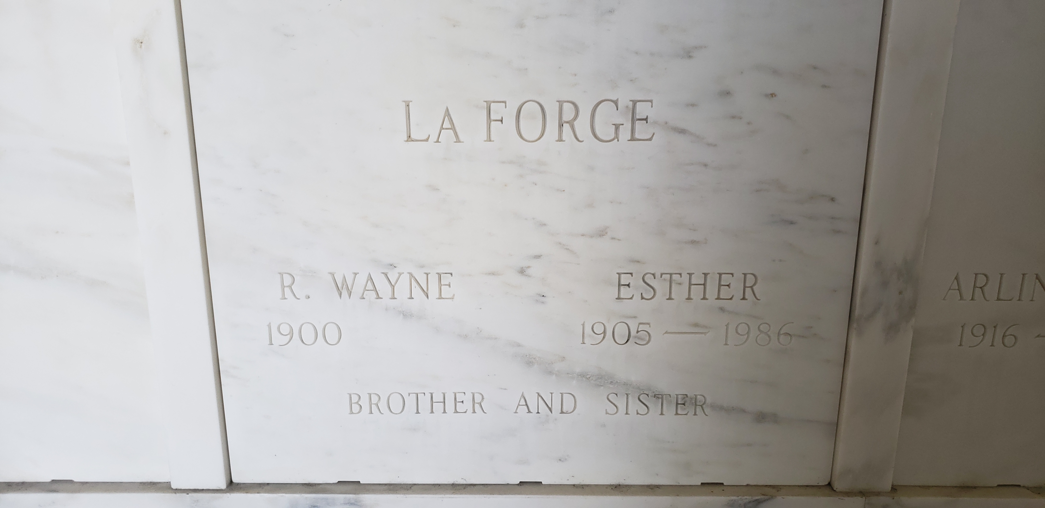 R Wayne La Forge