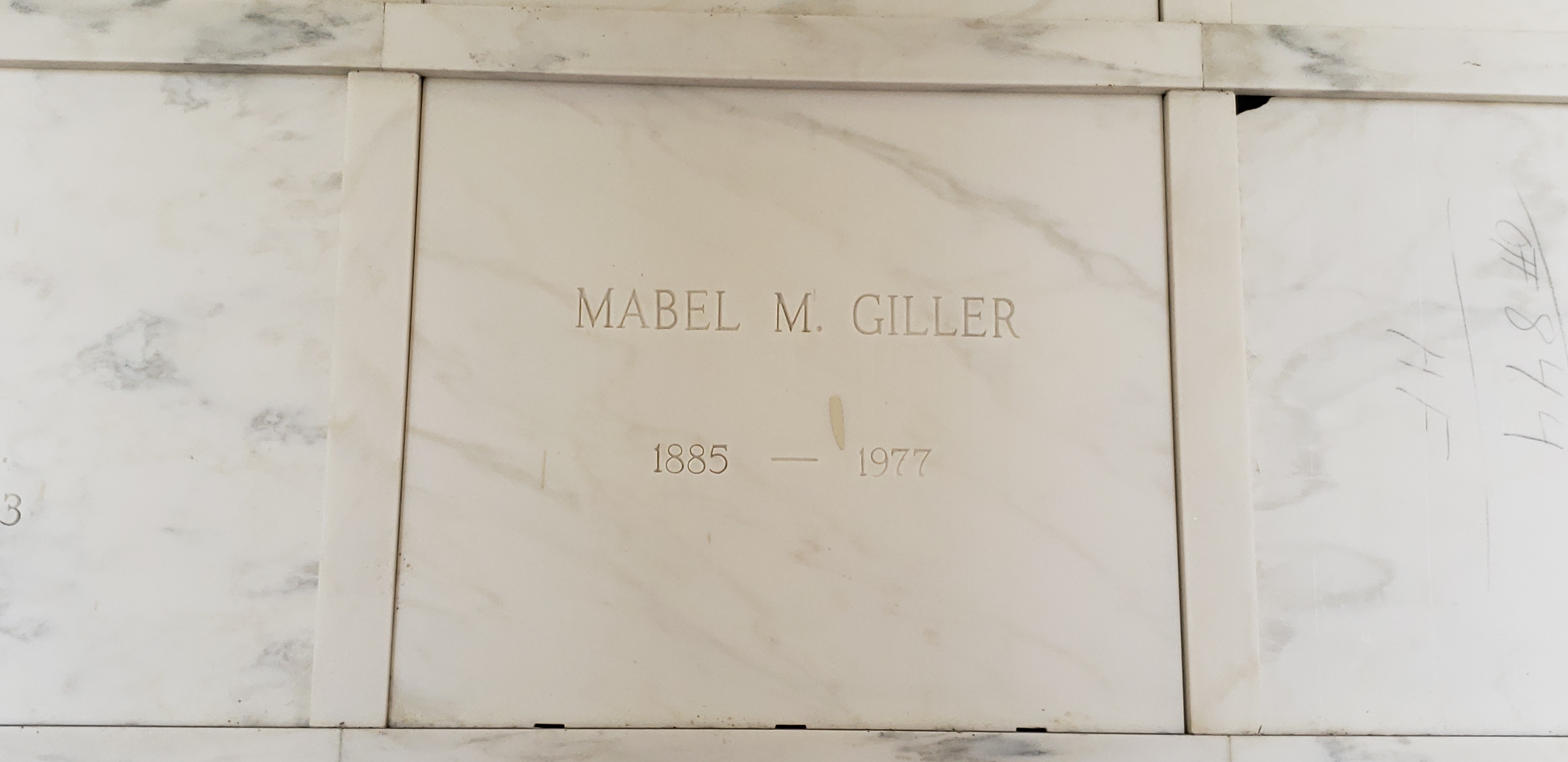 Mabel M Giller
