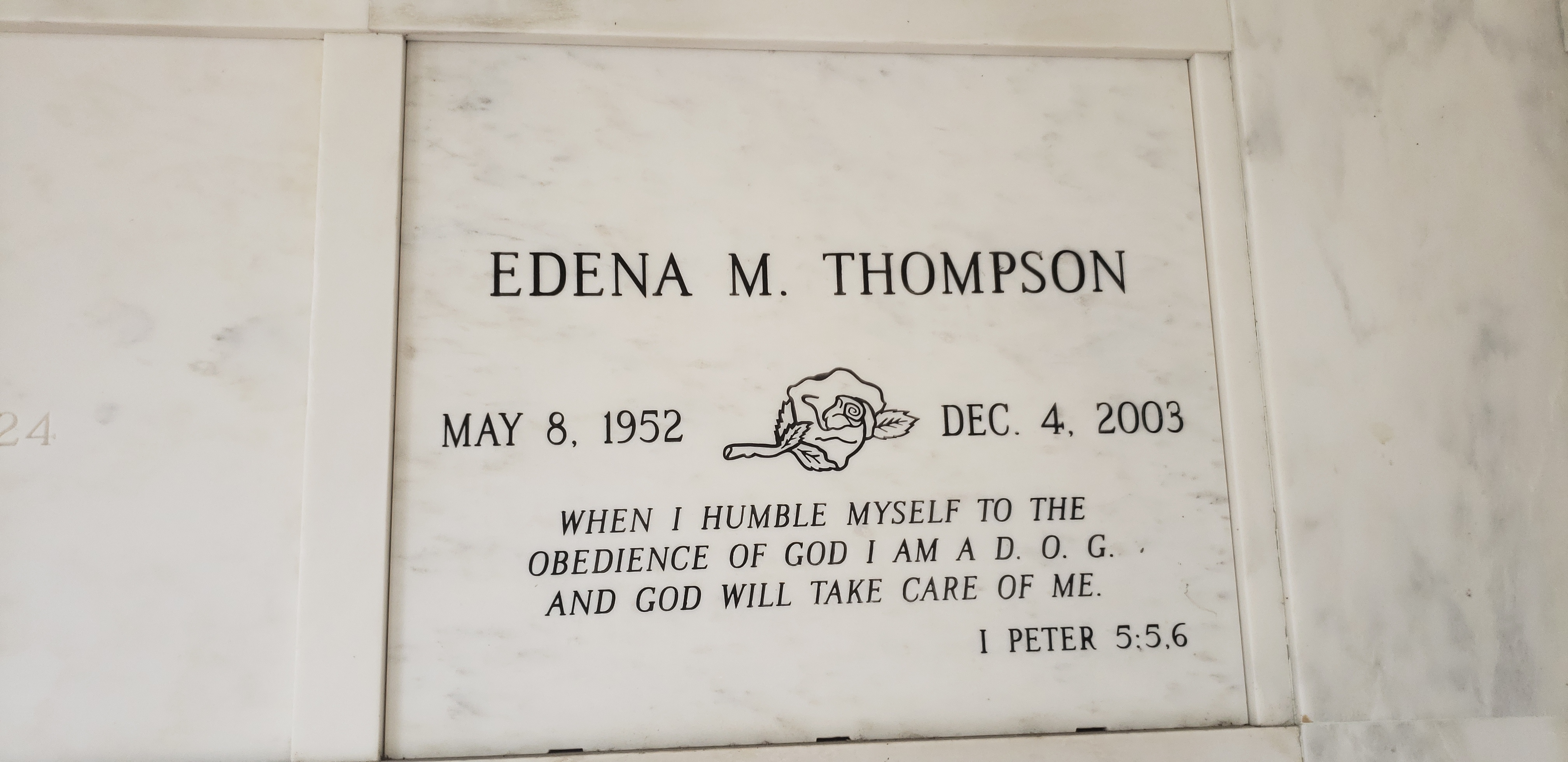 Edena M Thompson