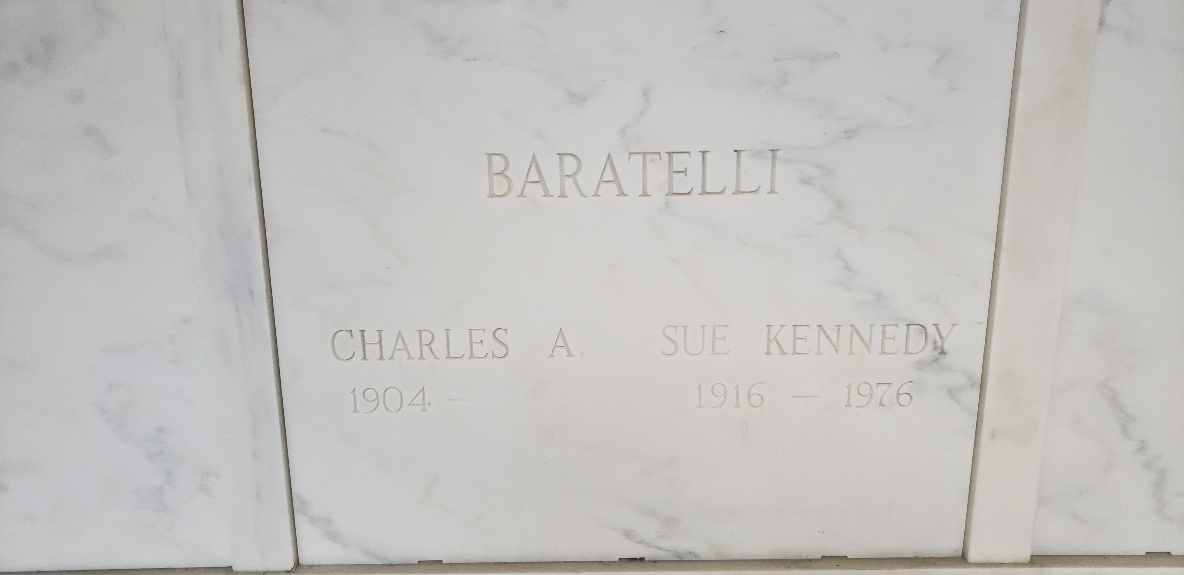 Charles A Baratelli