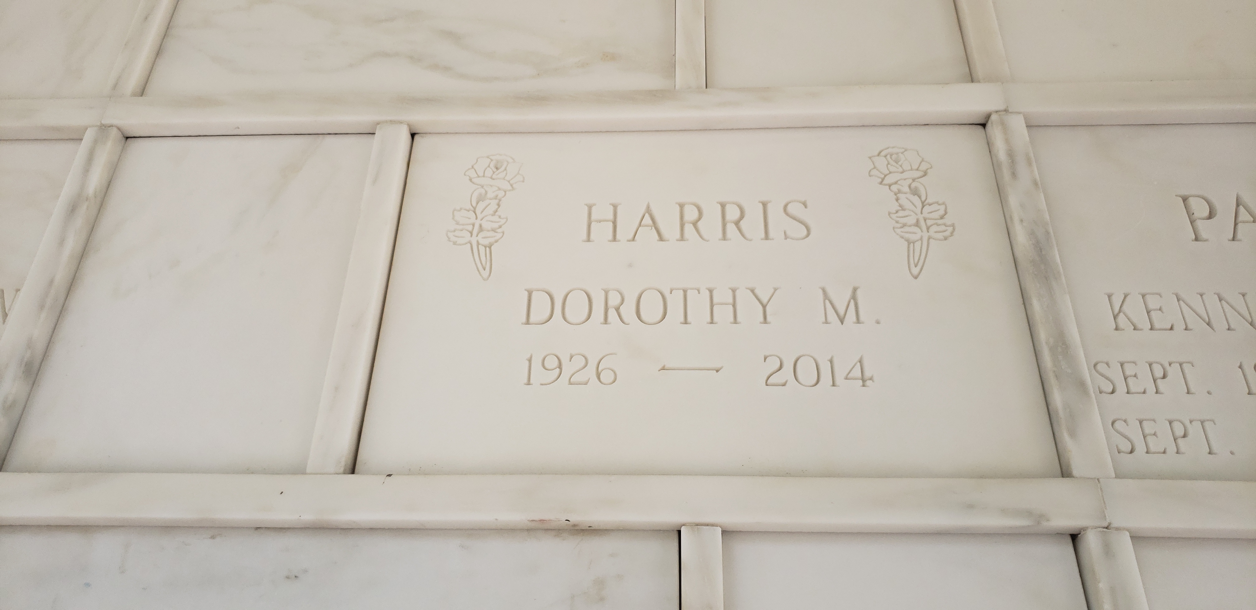 Dorothy M Harris