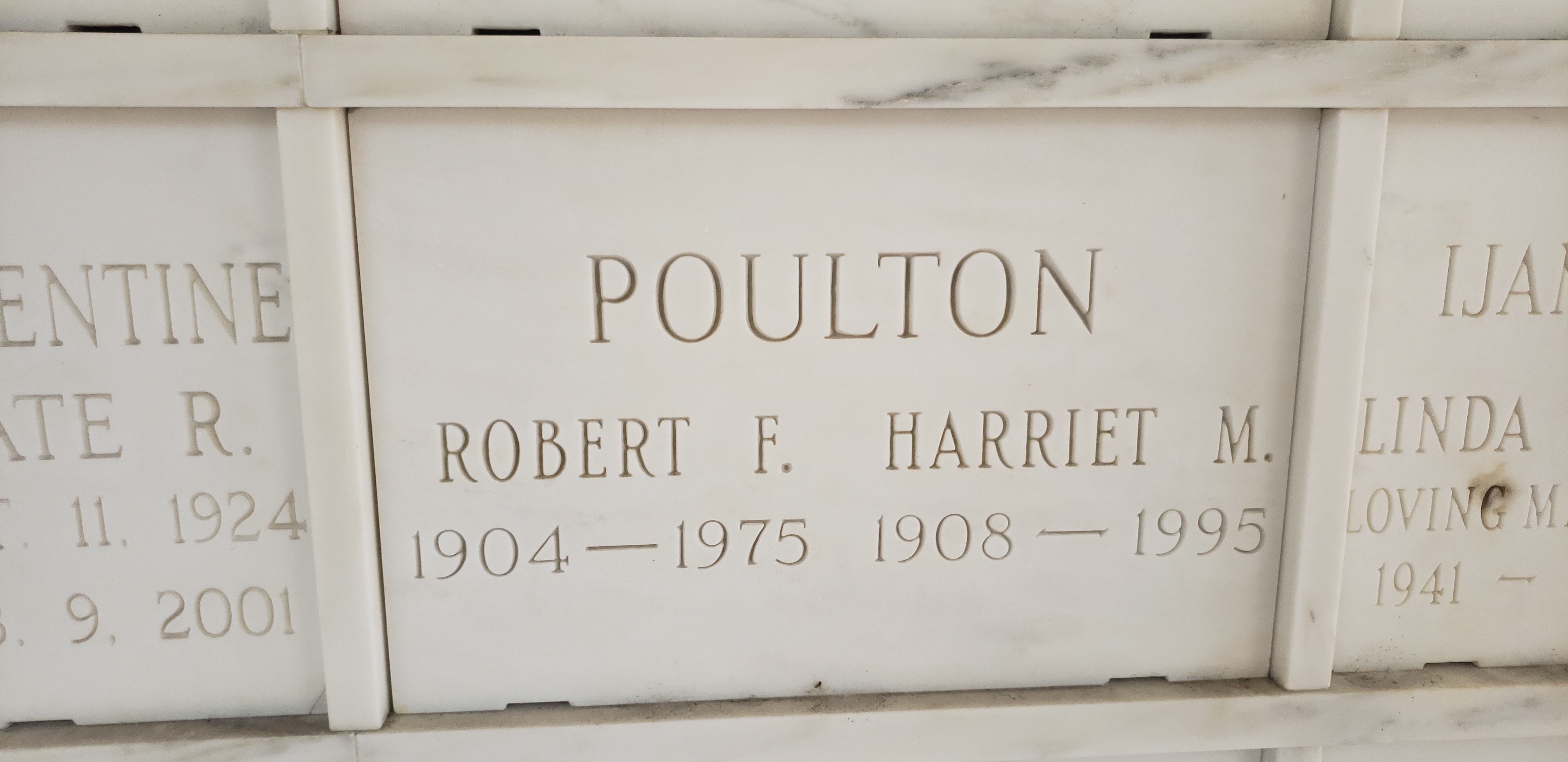 Robert F Poulton
