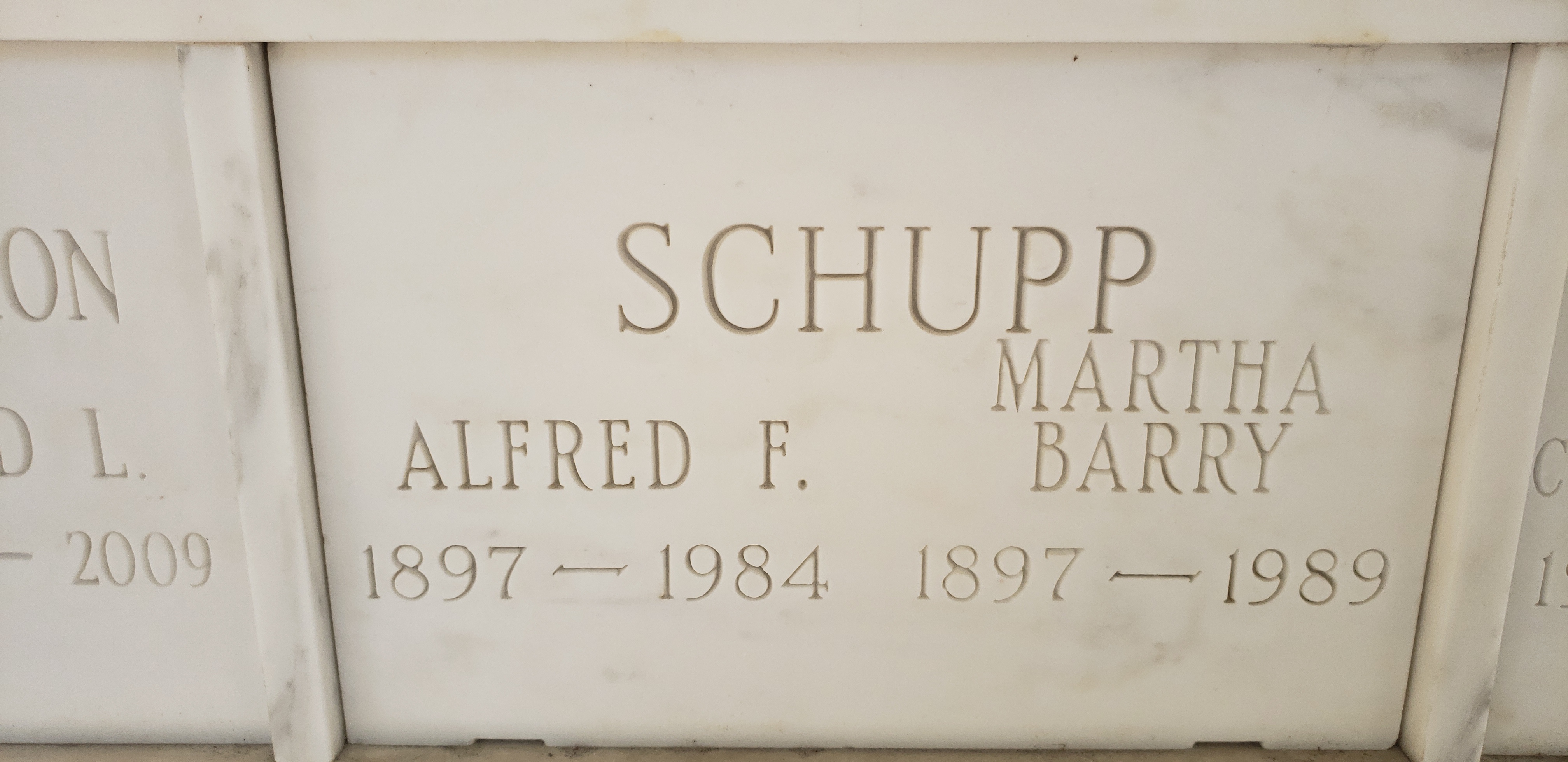 Martha Barry Schupp