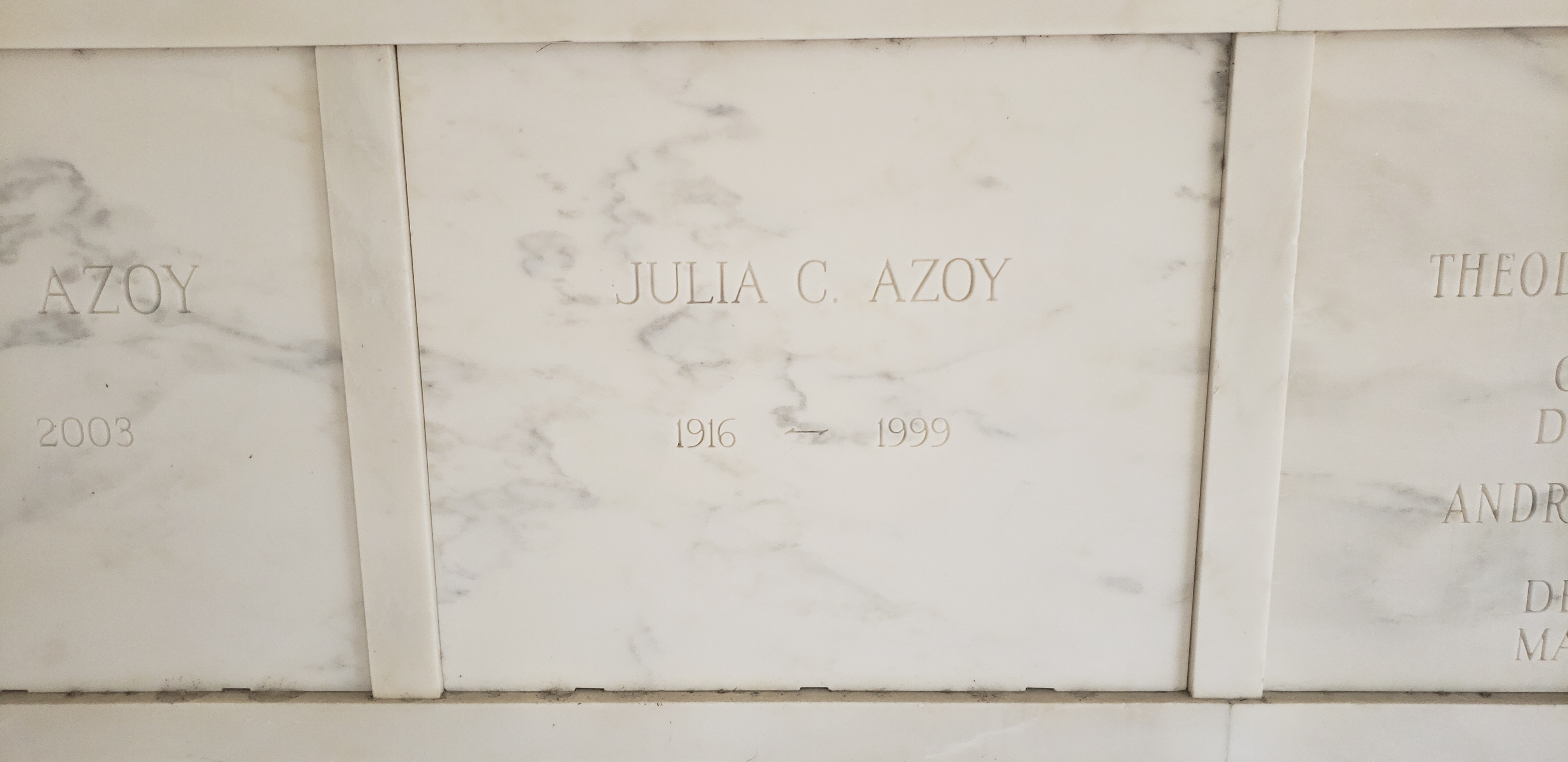 Julia C Azoy
