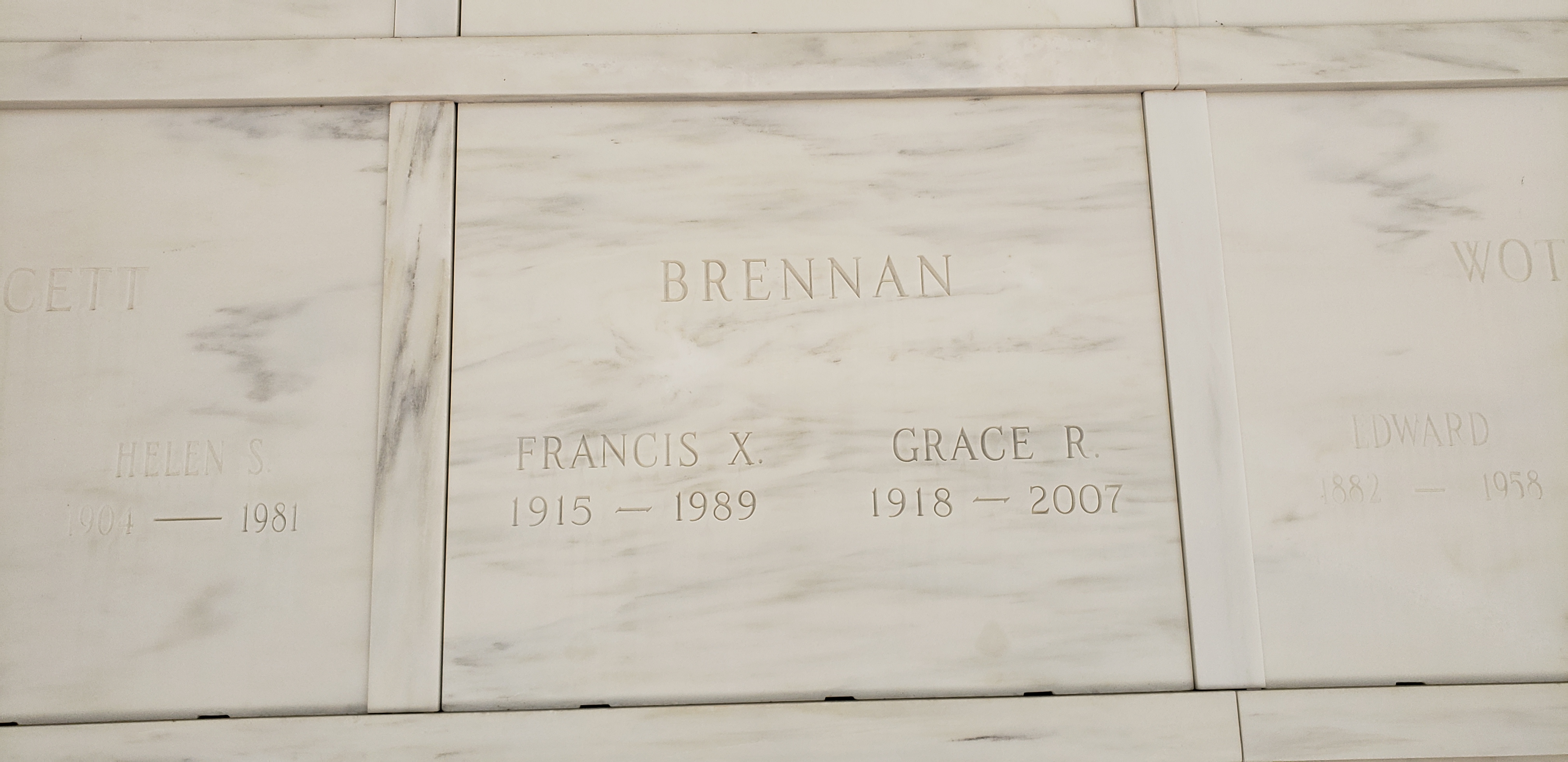 Francis X Brennan