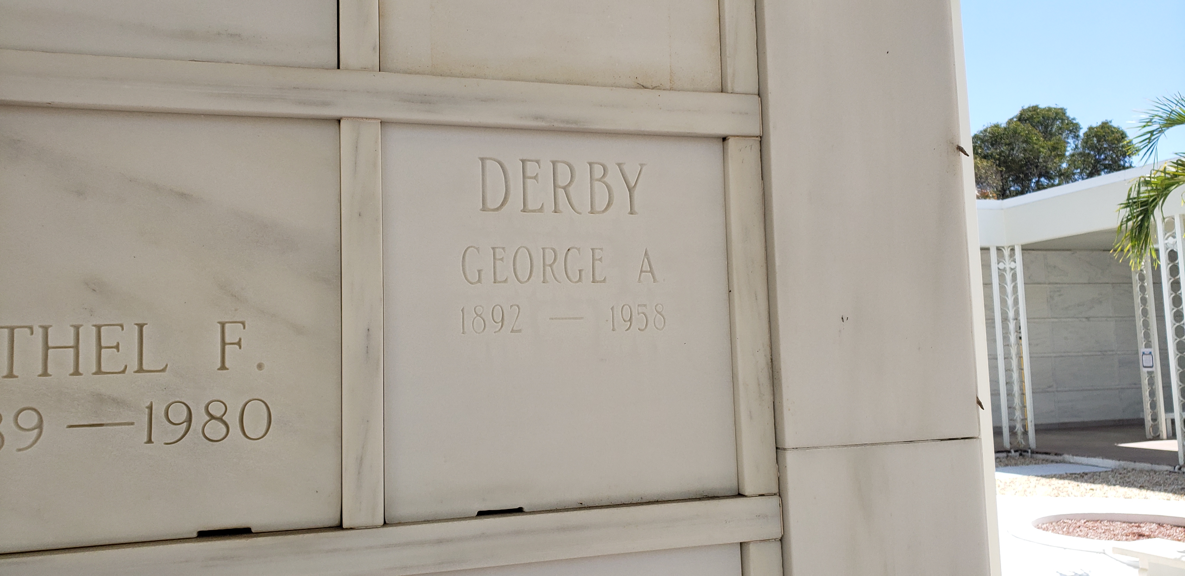 George A Derby