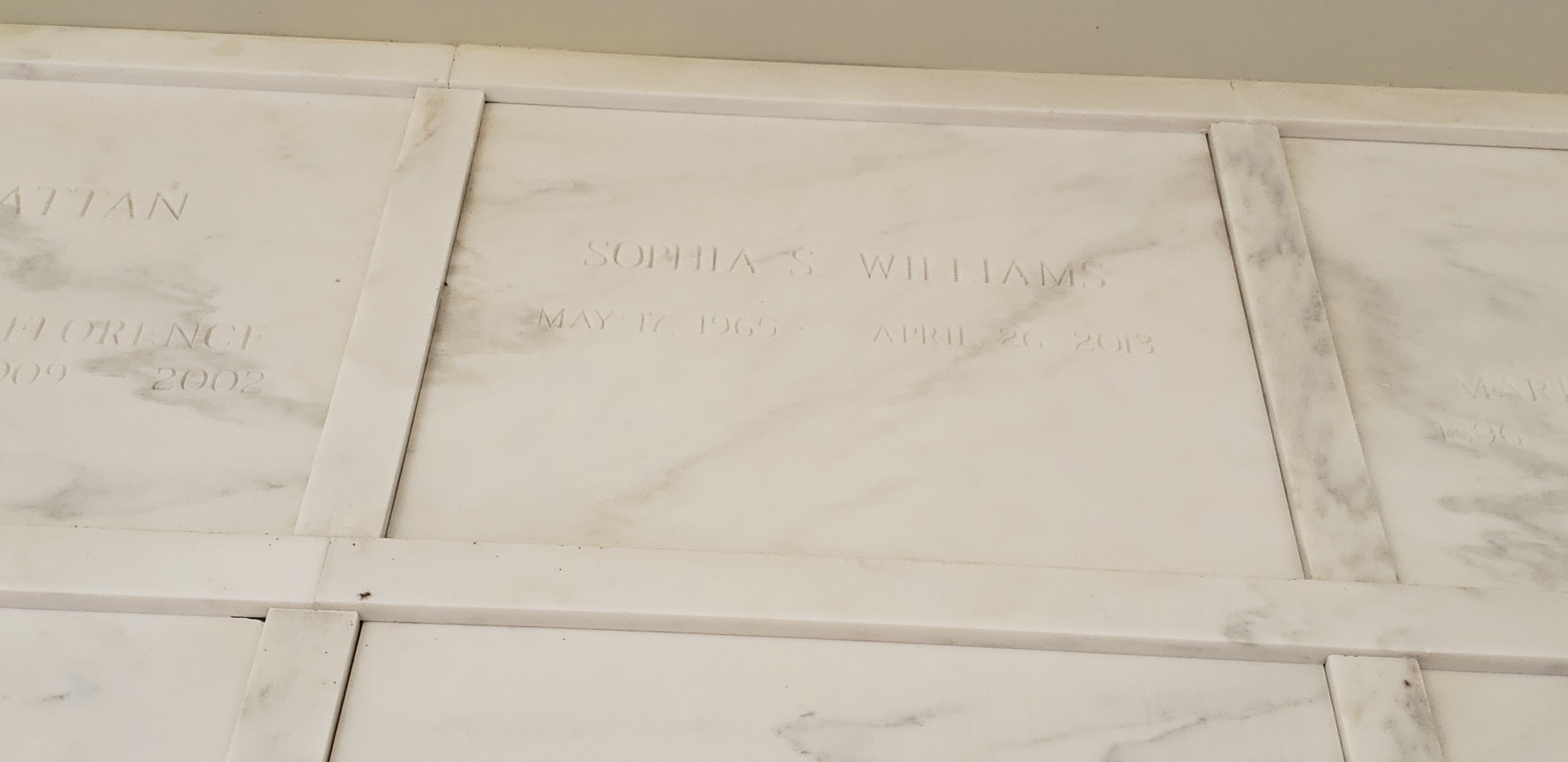 Sophia S Williams