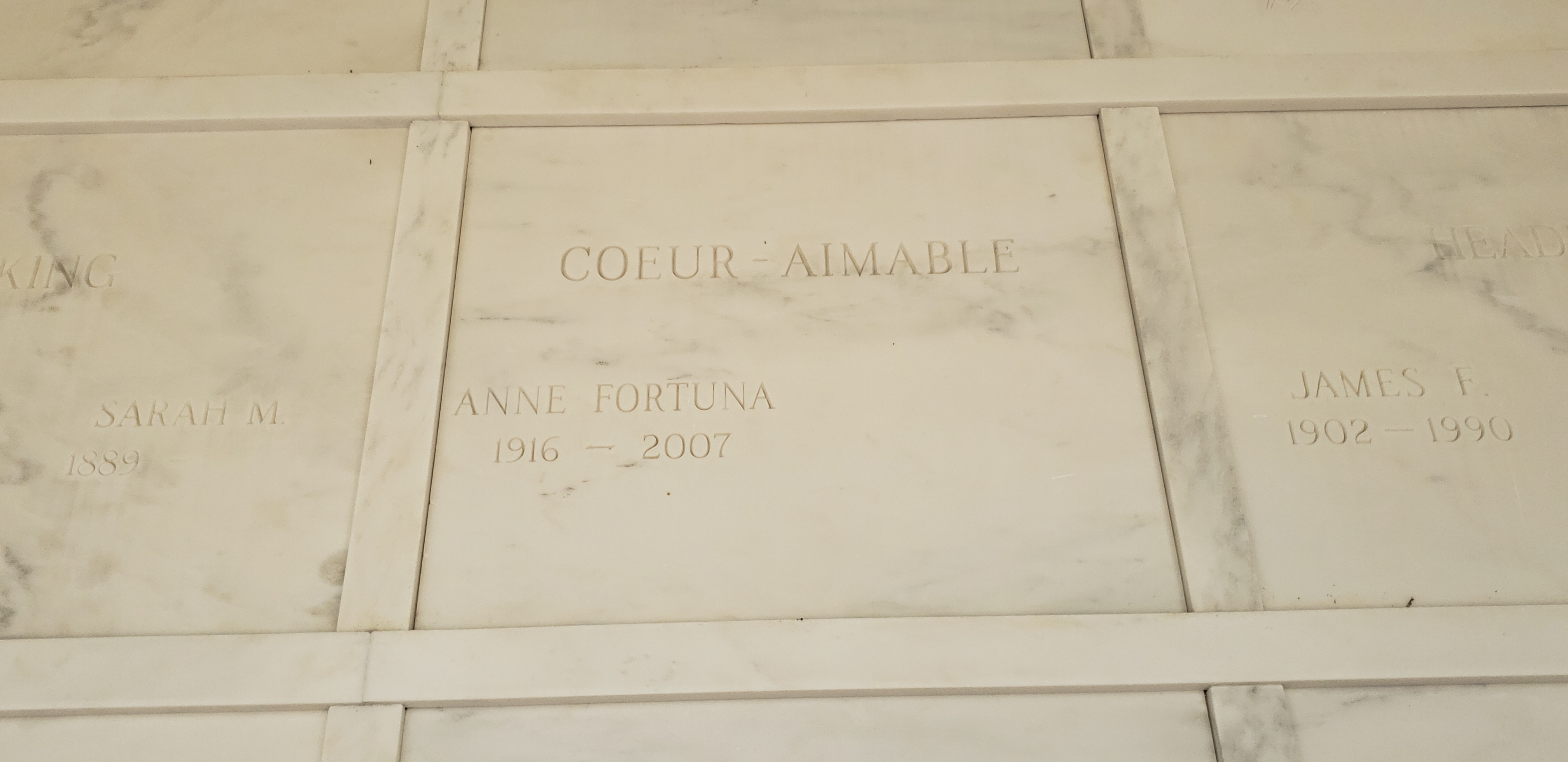 Anne Fortuna Coeur-Aimable