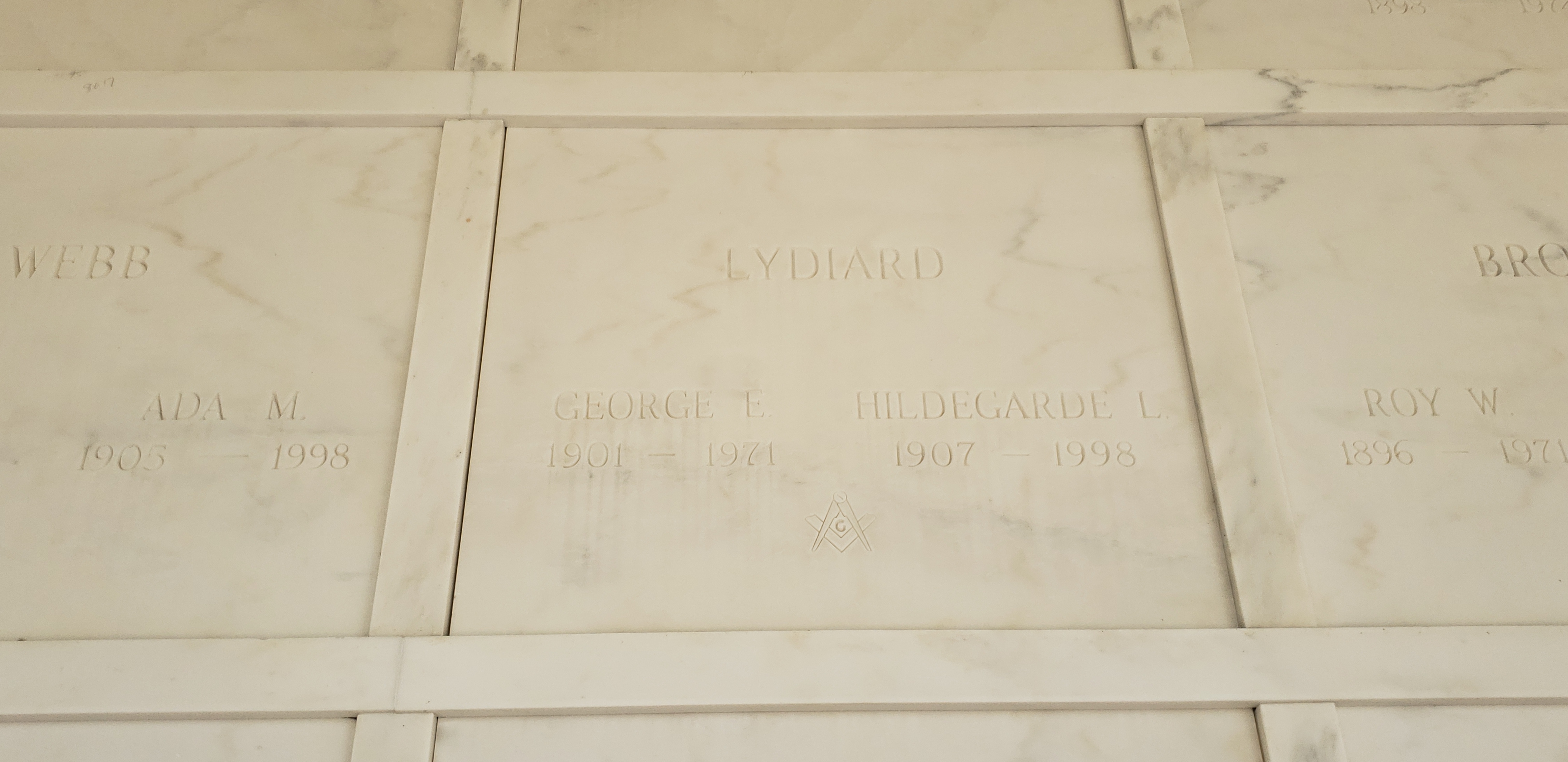 George E Lydiard