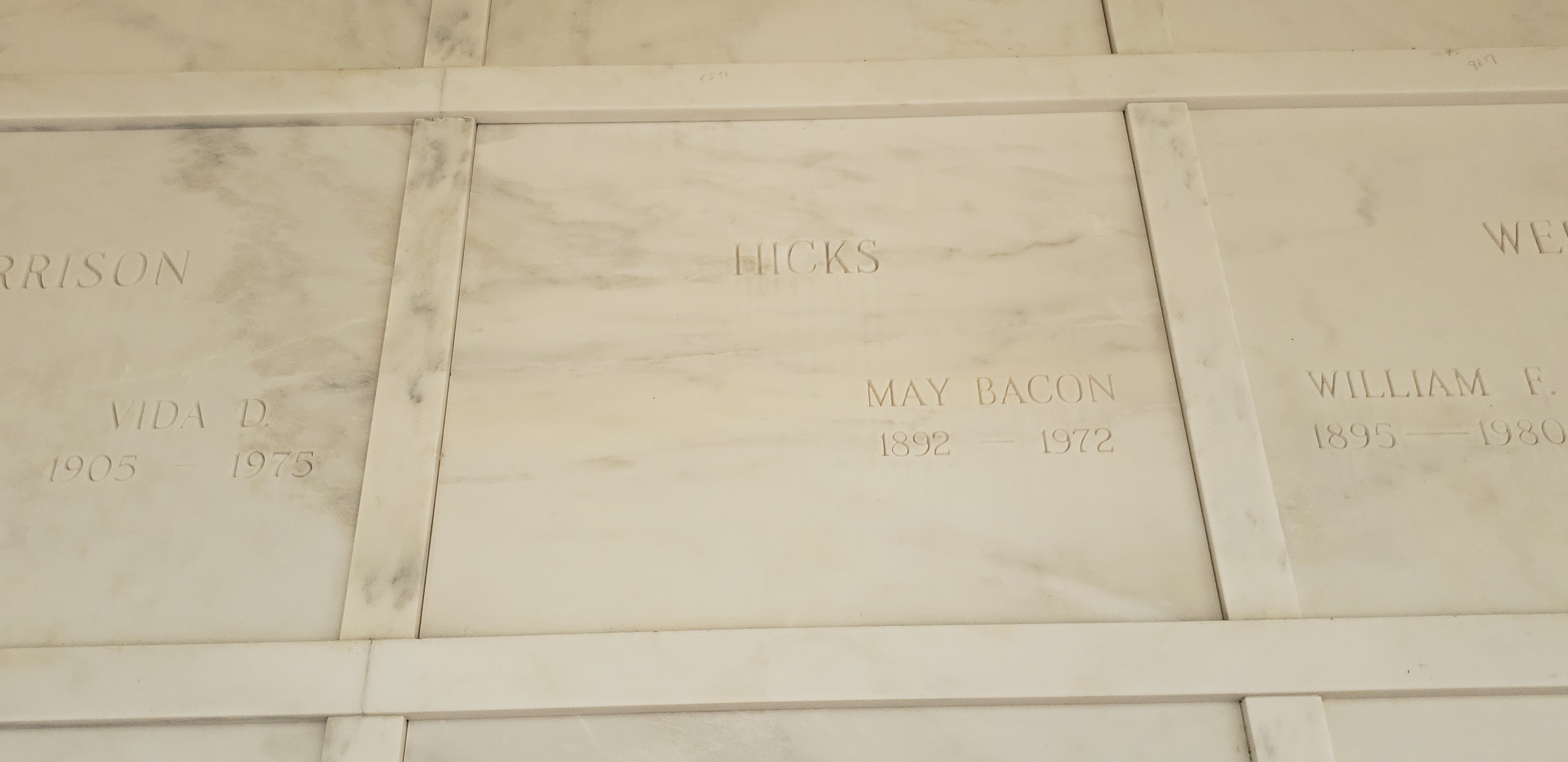 May Bacon Hicks