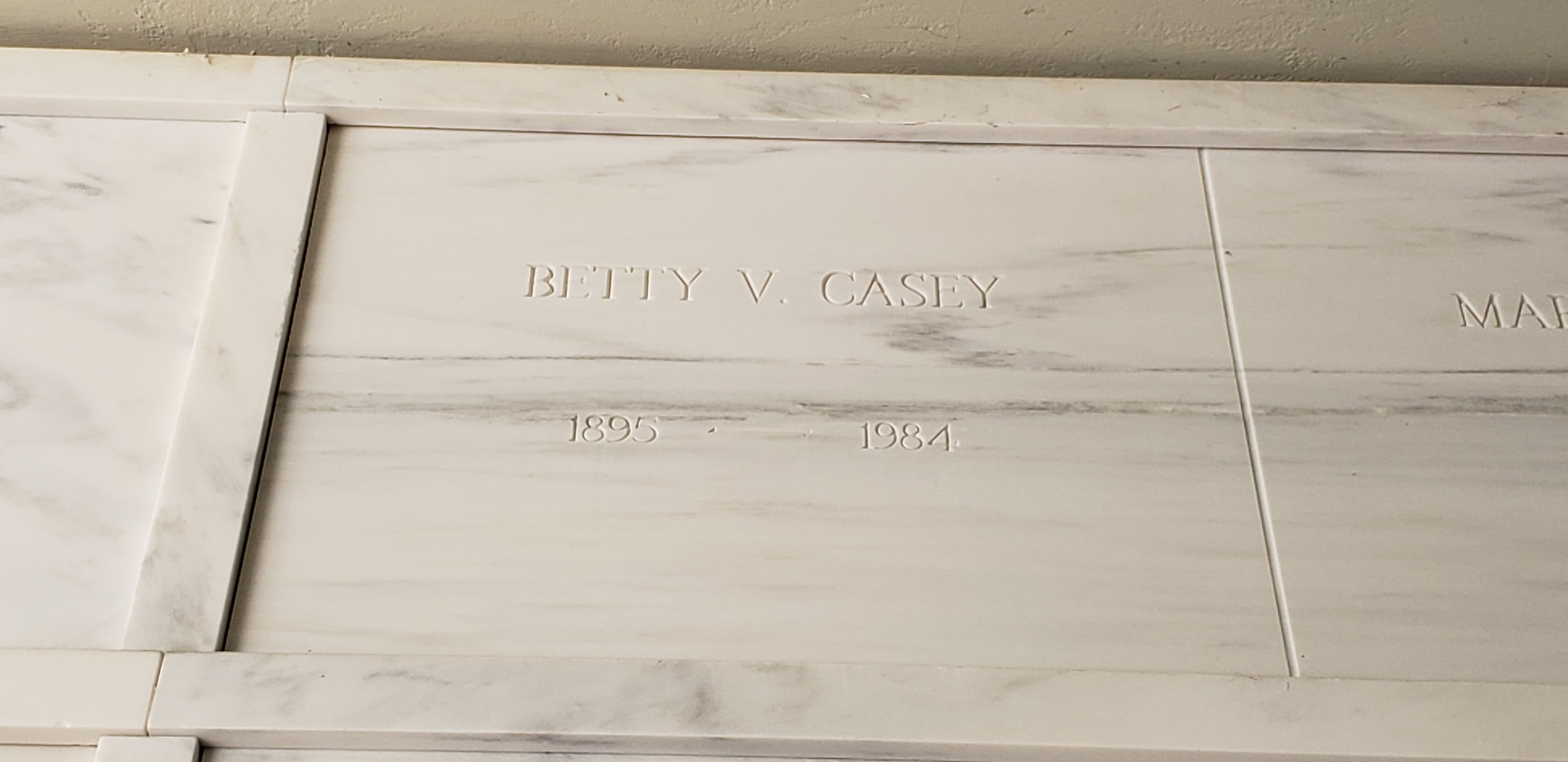 Betty V Casey