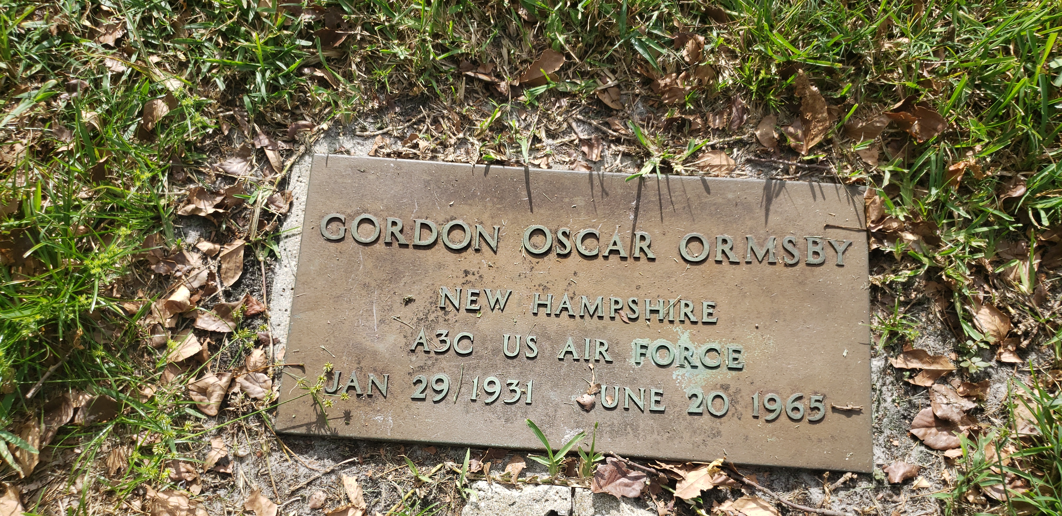 Gordon Oscar Ormsby