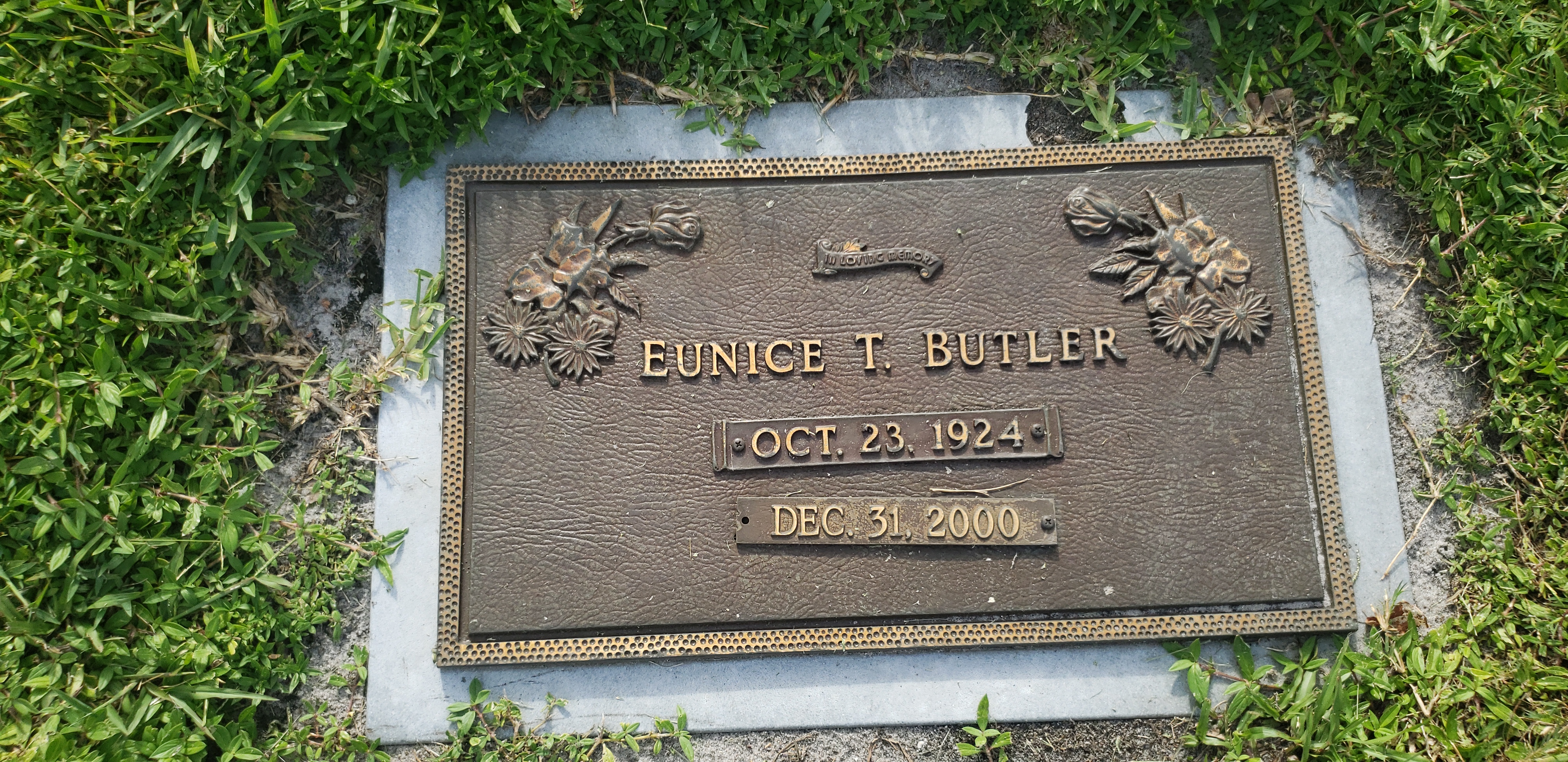 Eunice T Butler