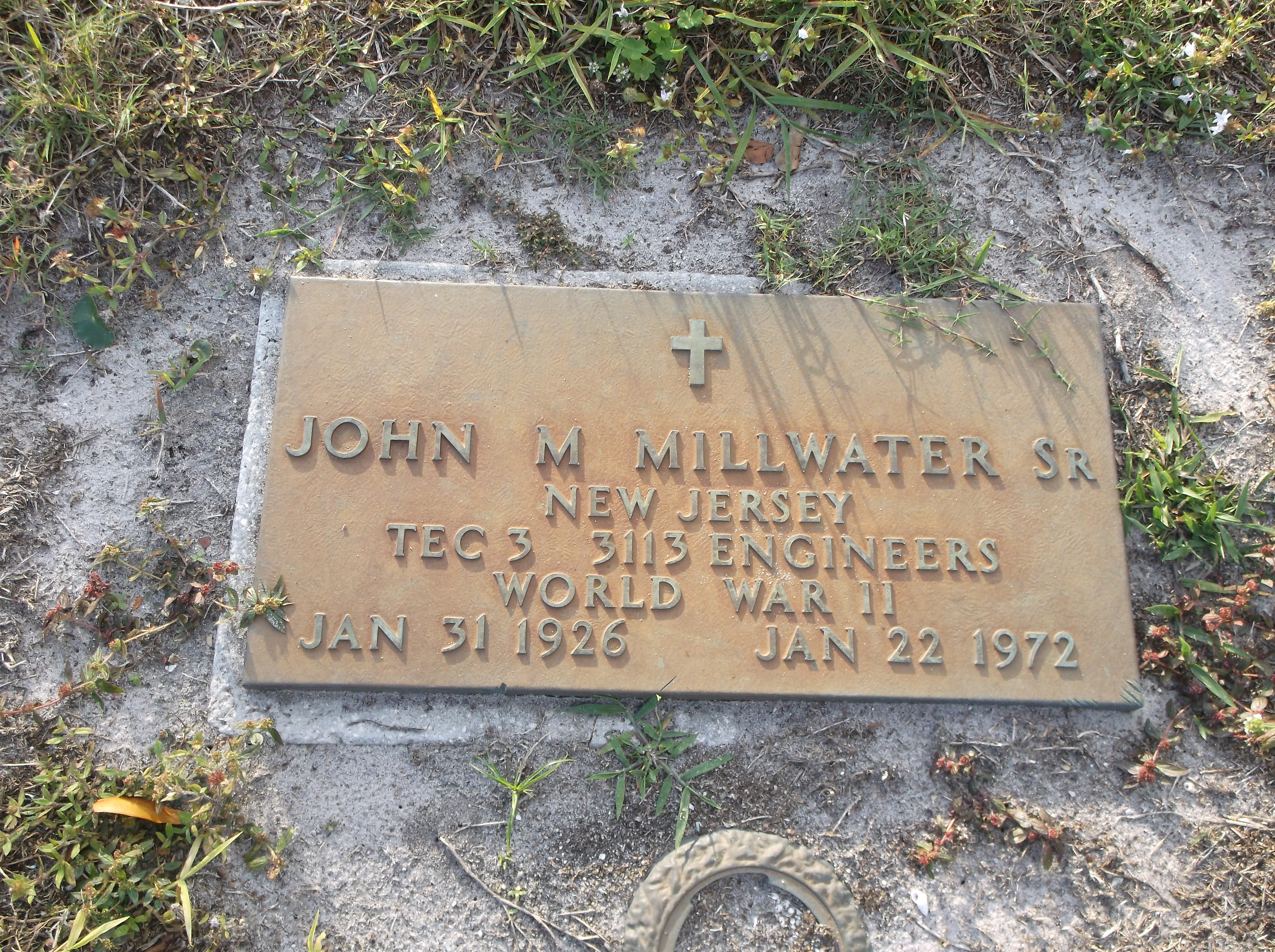 John M Millwater, Sr
