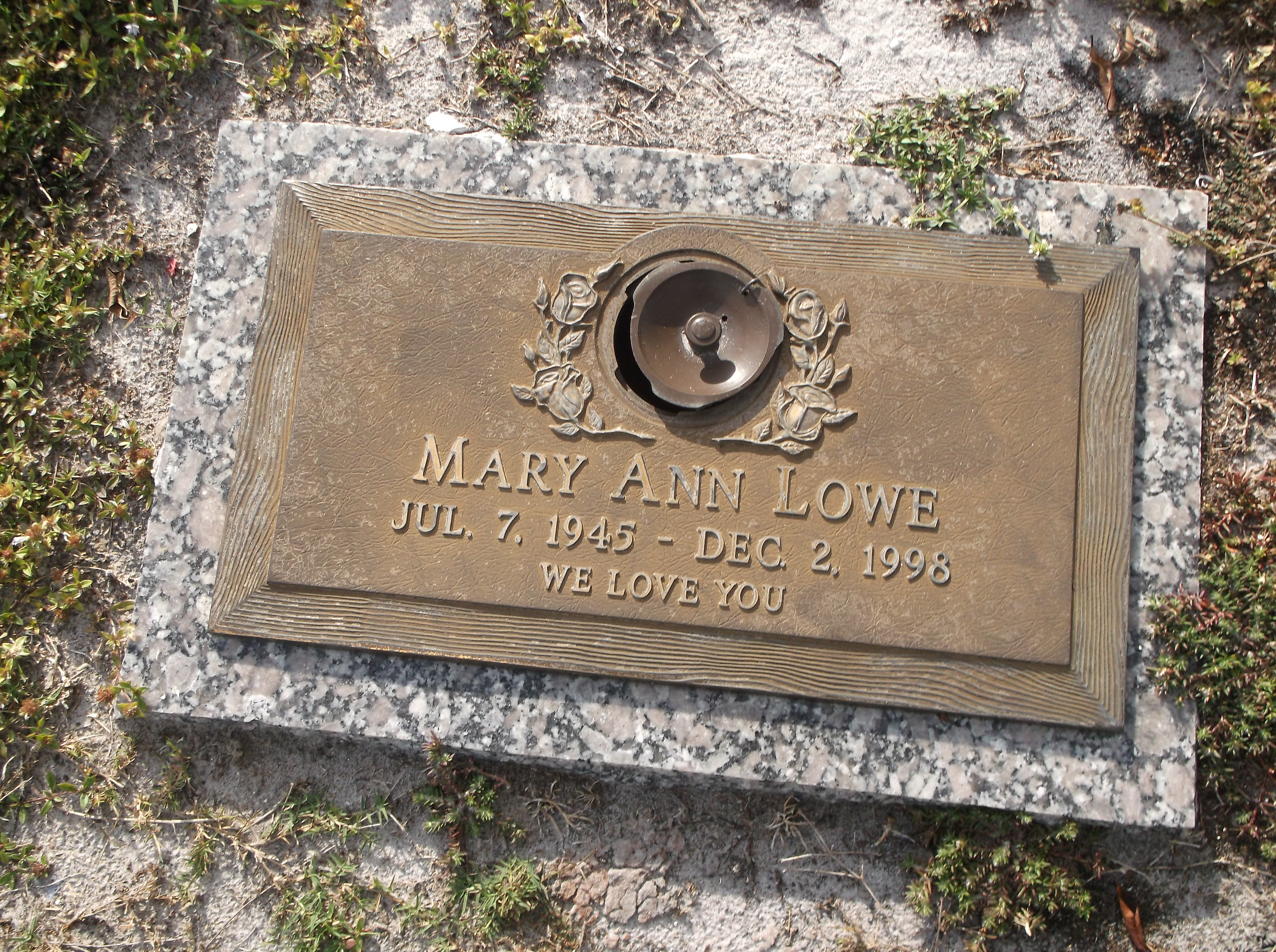 Mary Ann Lowe