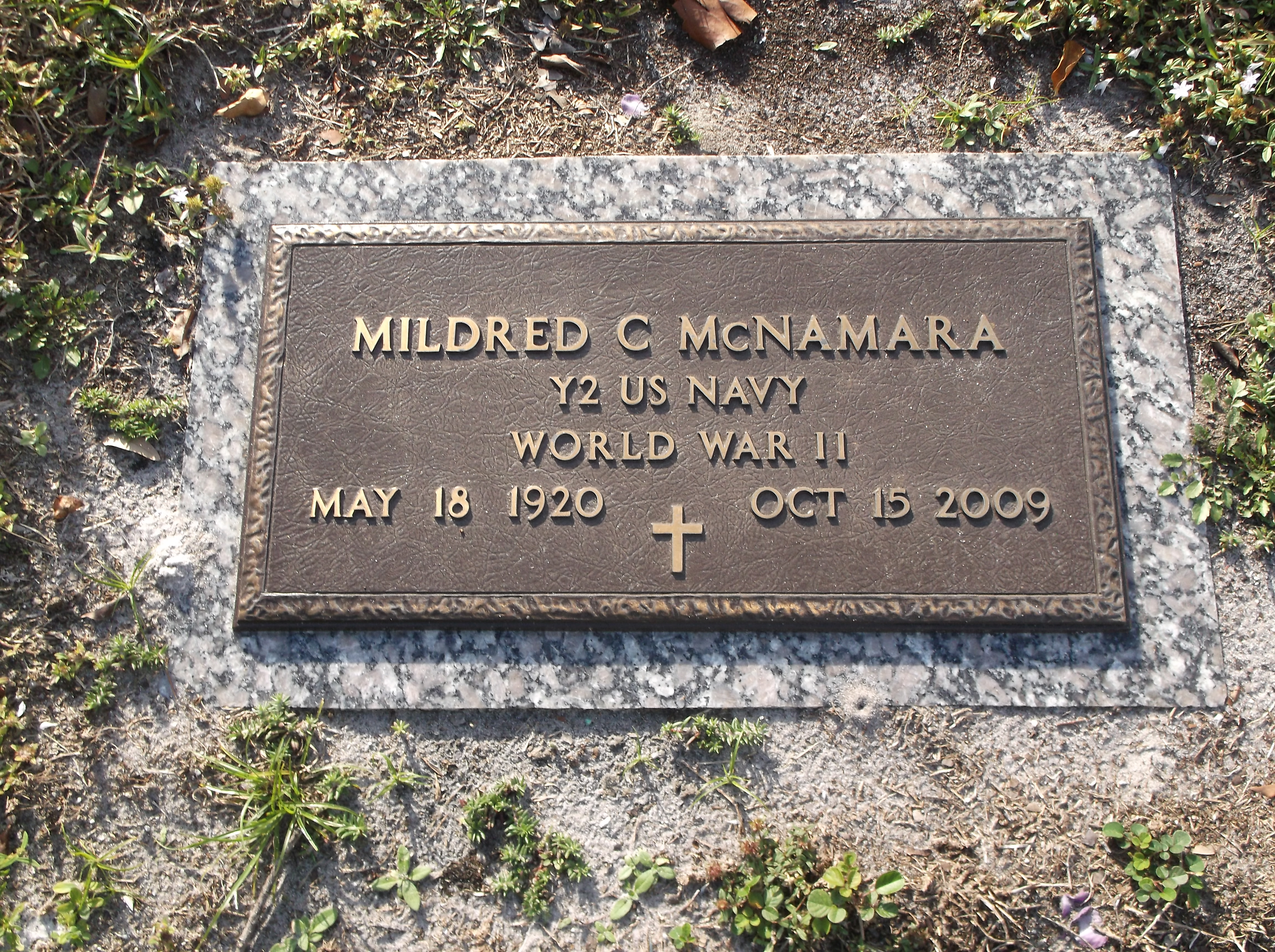 Mildred C McNamara