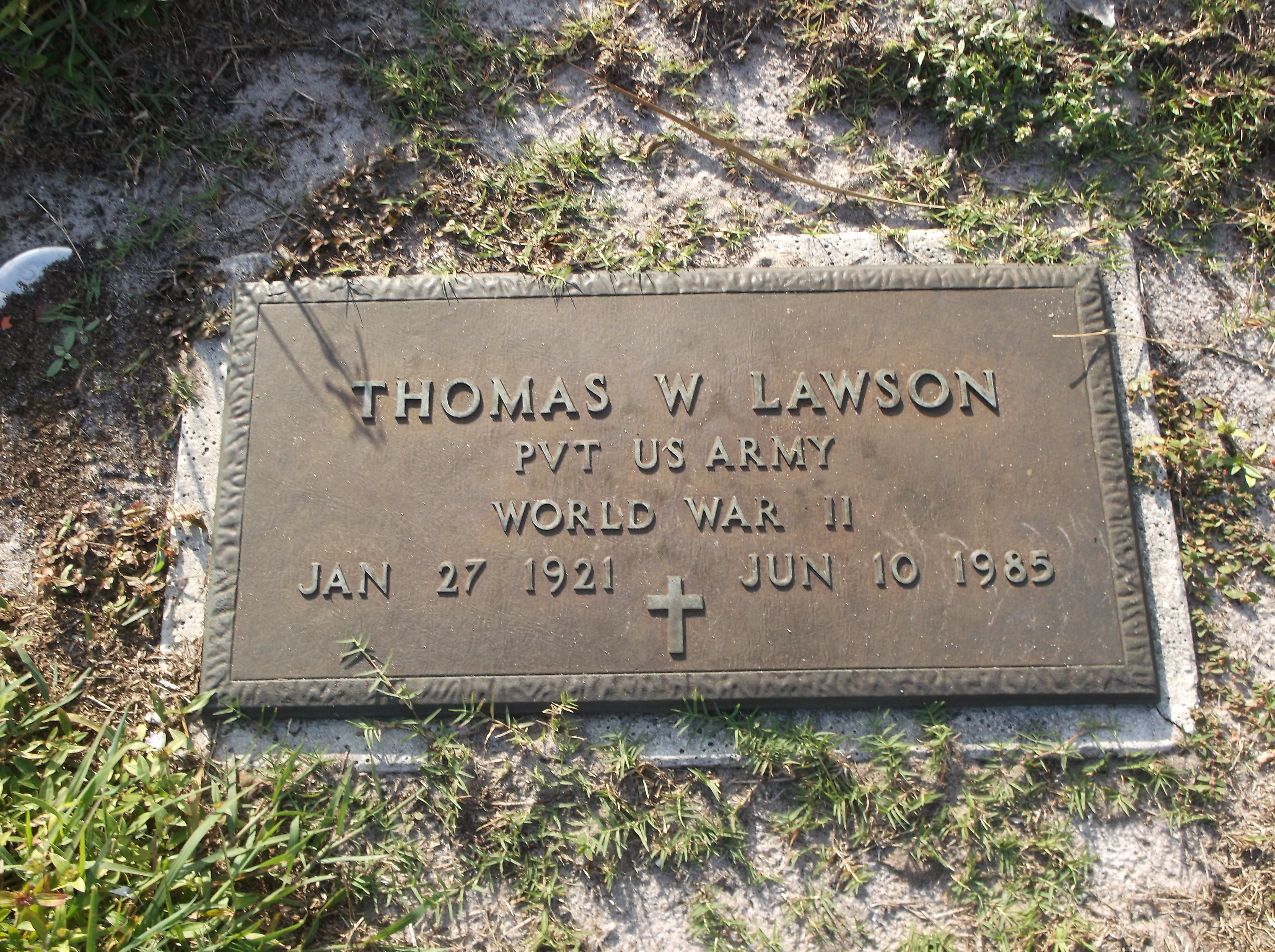 Thomas W Lawson