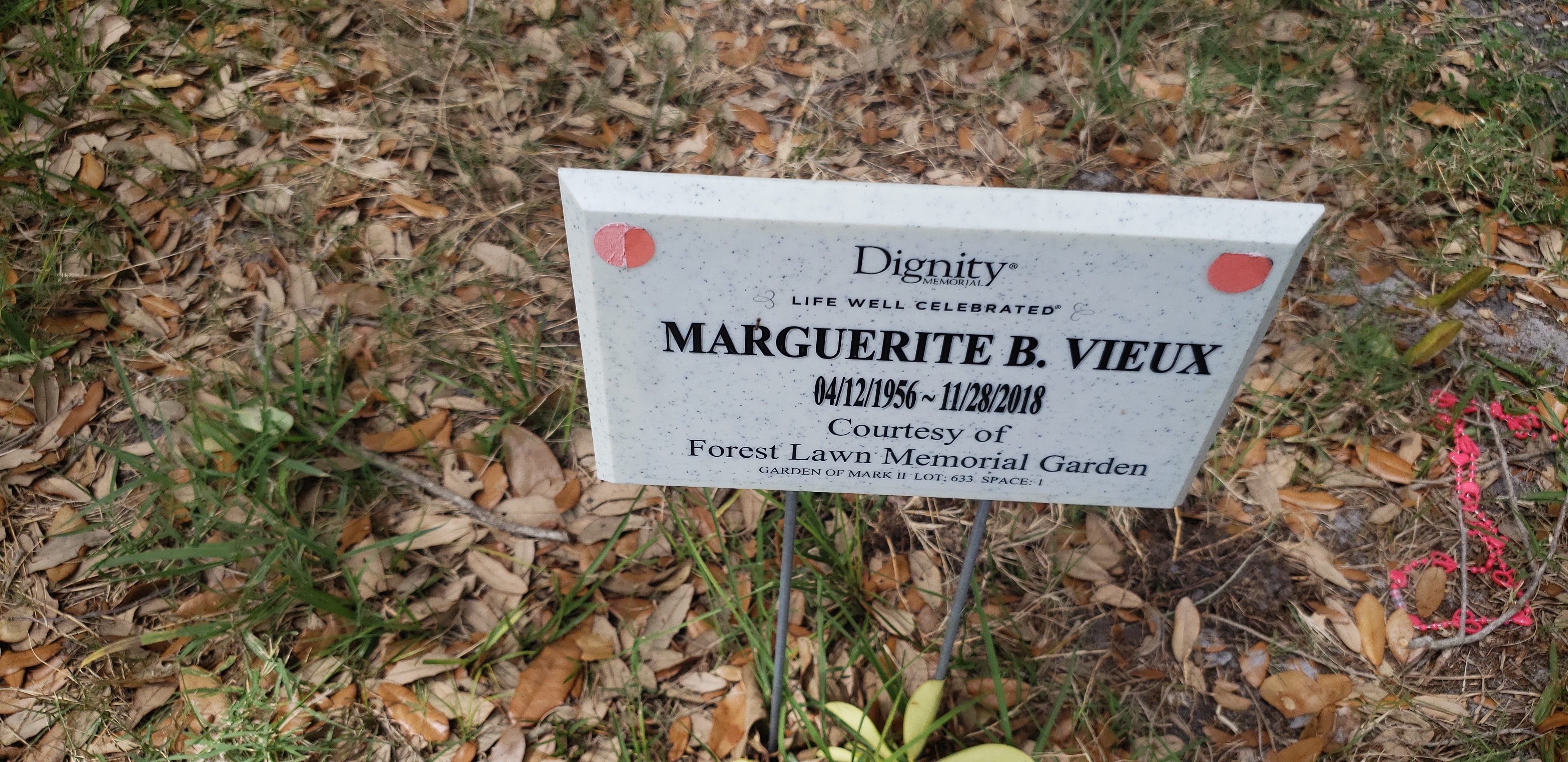 Marguerite B Vieux