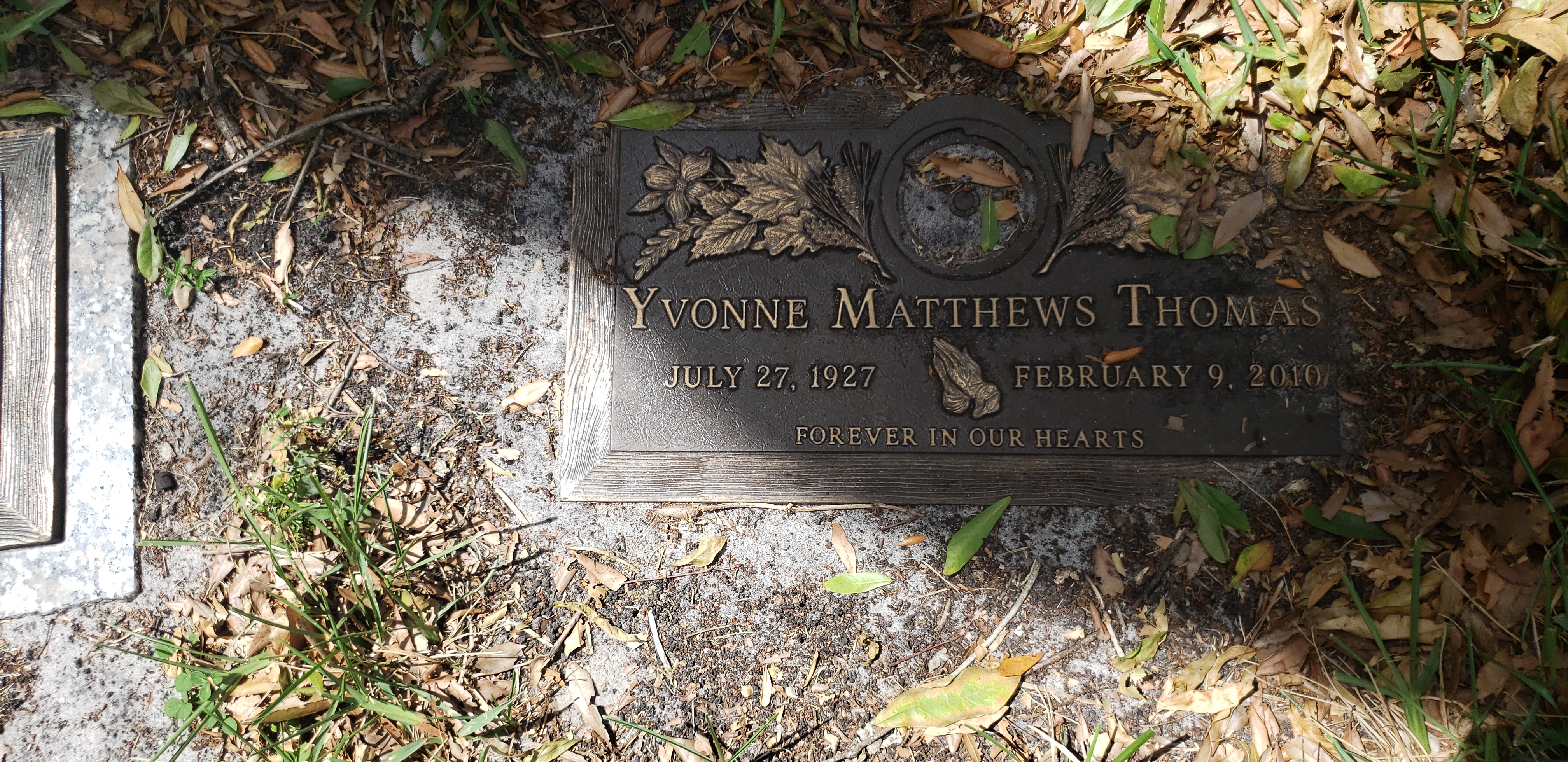 Yvonne Matthews Thomas