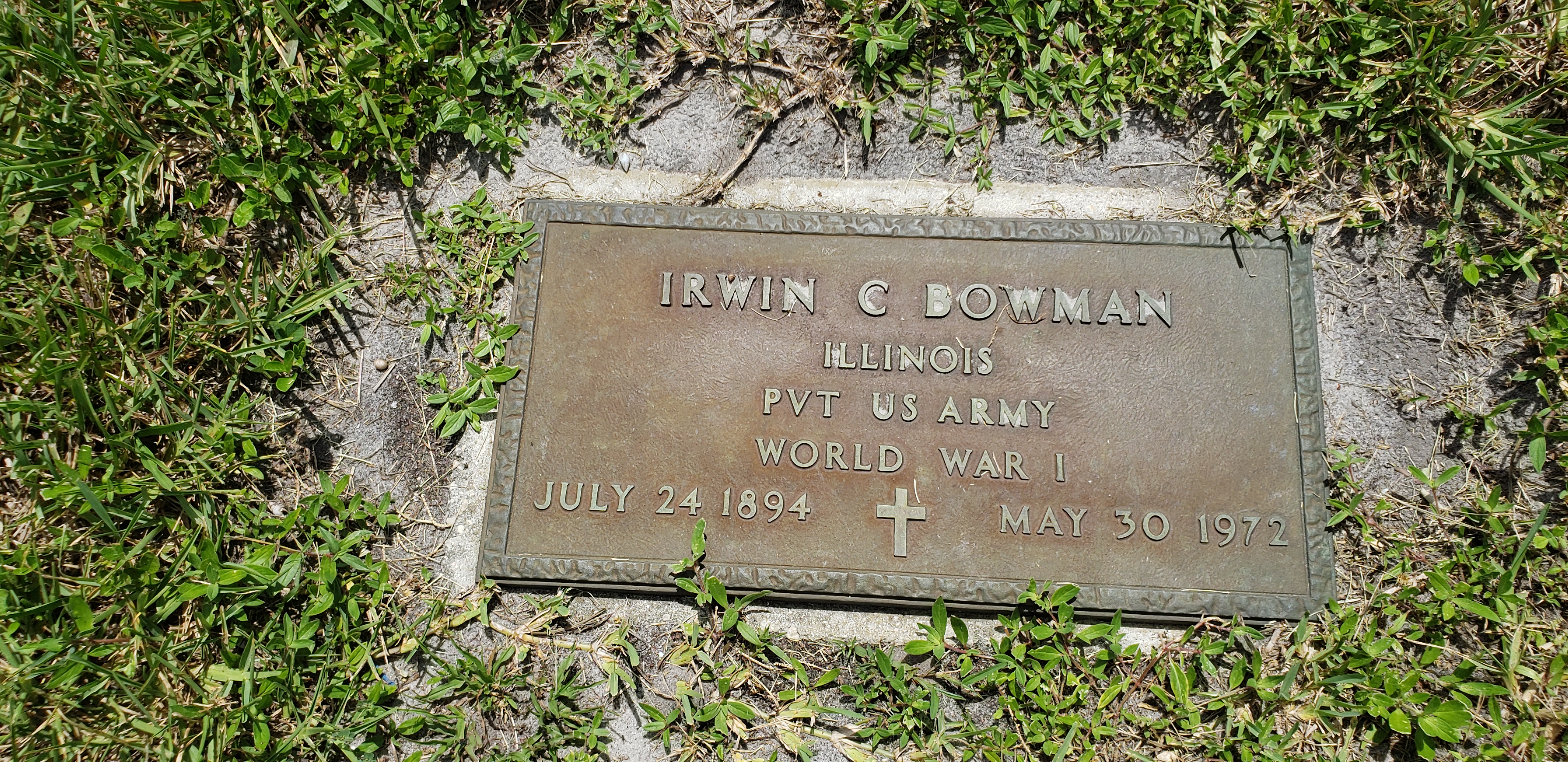 Irwin C Bowman