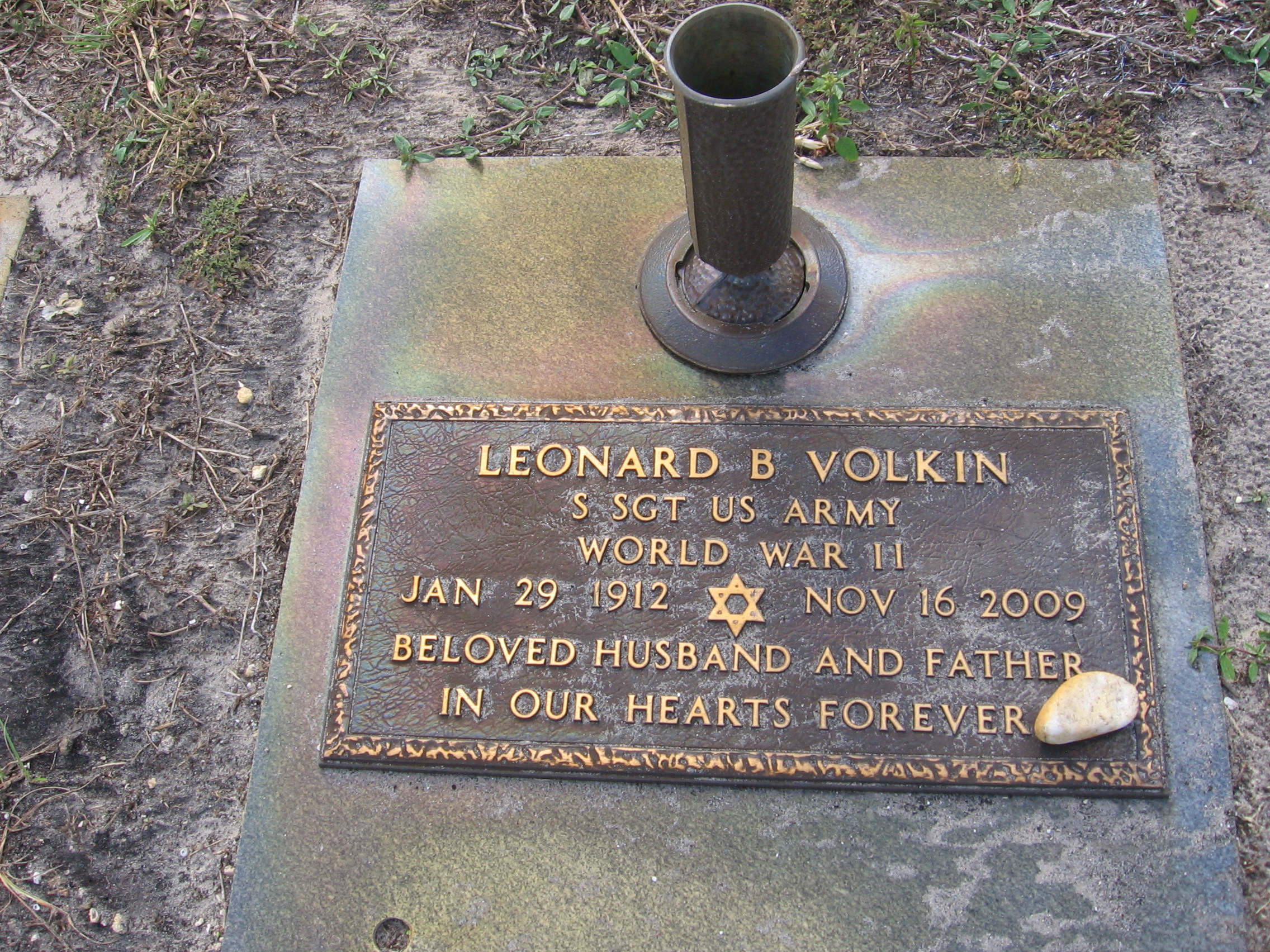 Sgt Leonard B Volkin