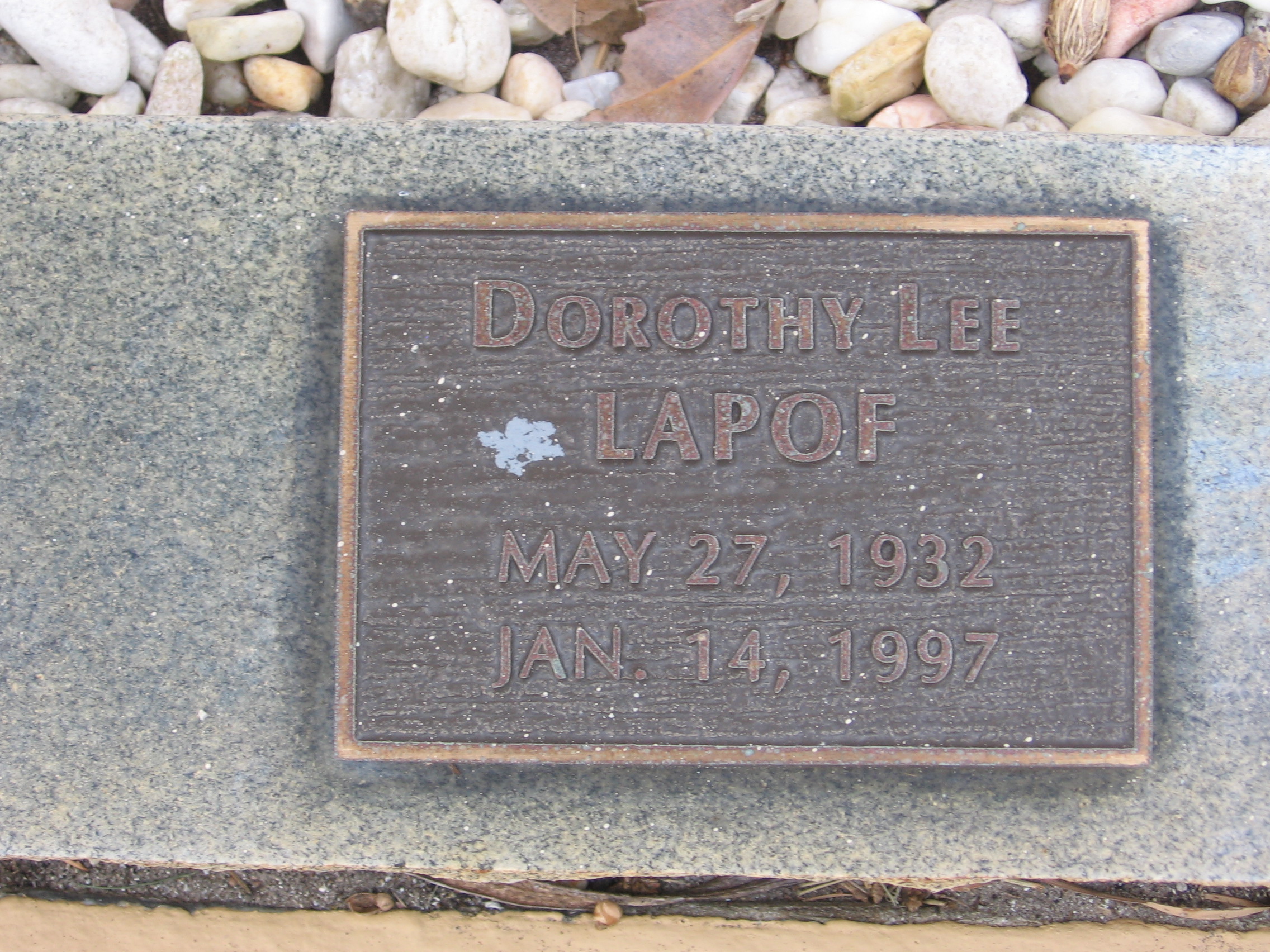 Dorothy Lee Lapof