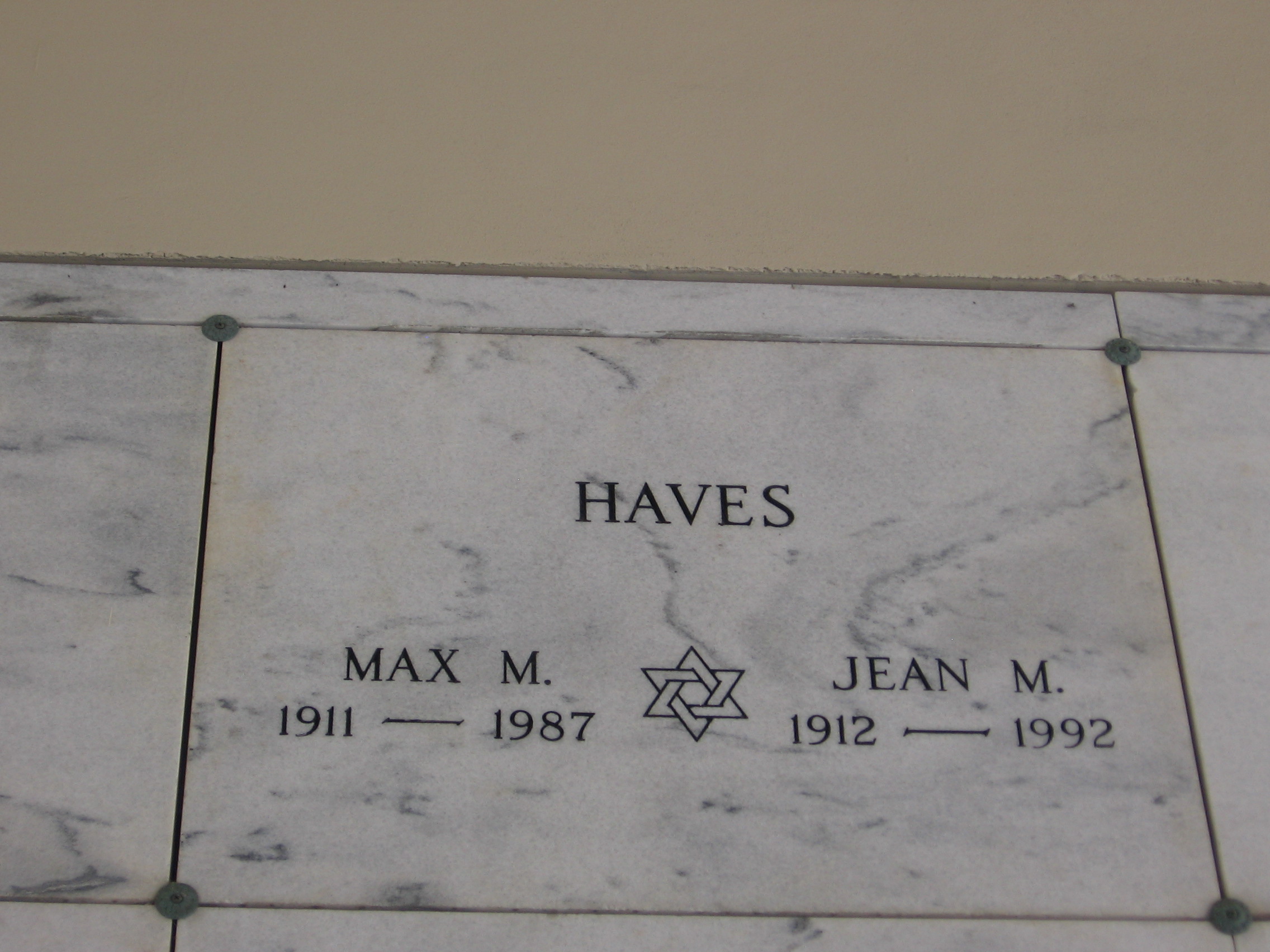 Jean M Haves