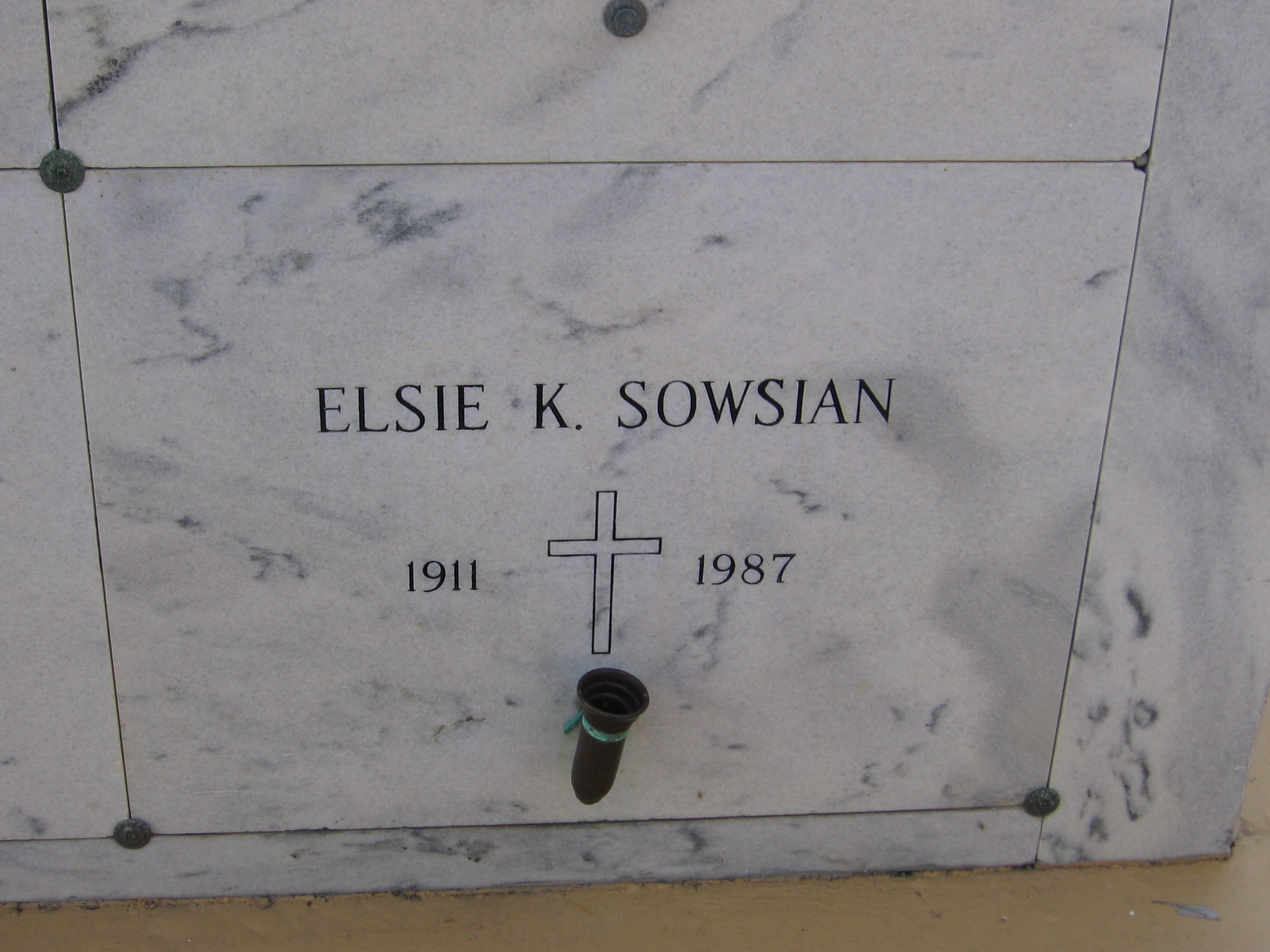 Elsie K Sowsian