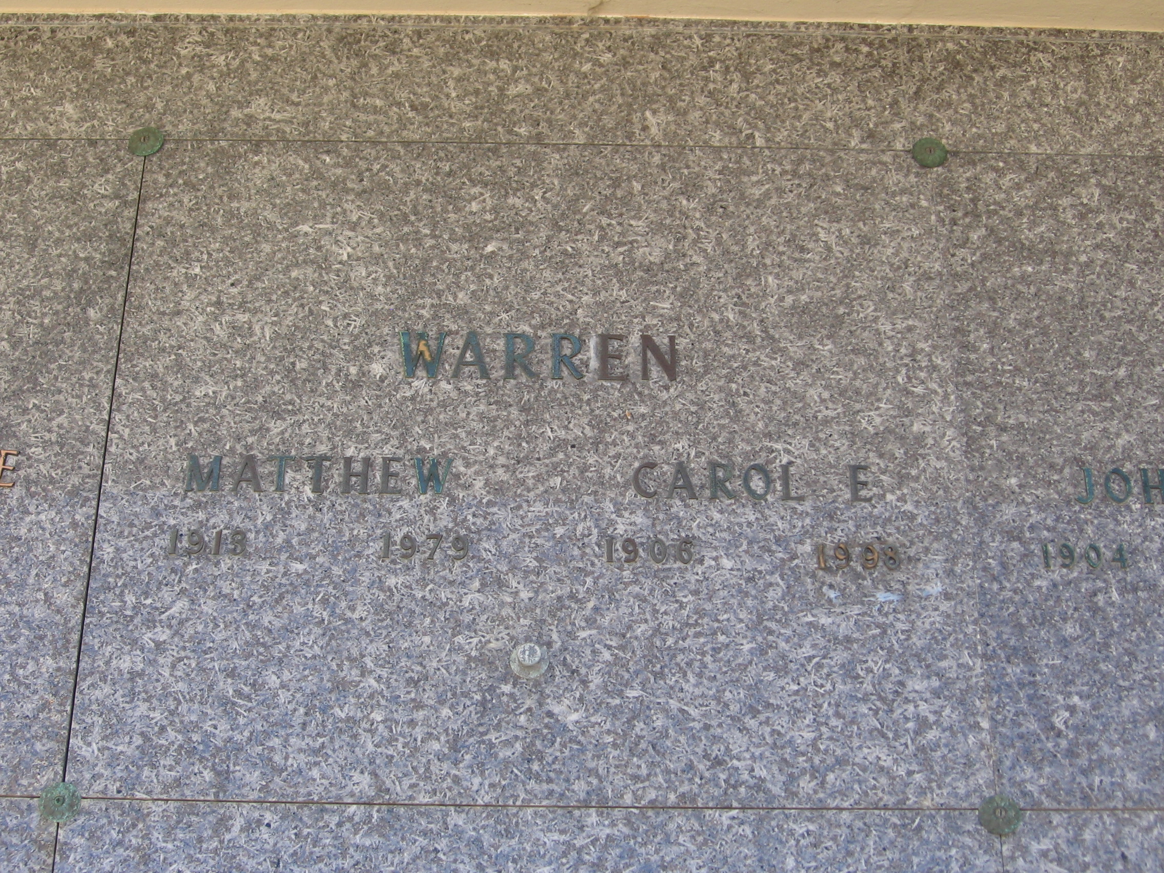 Matthew Warren