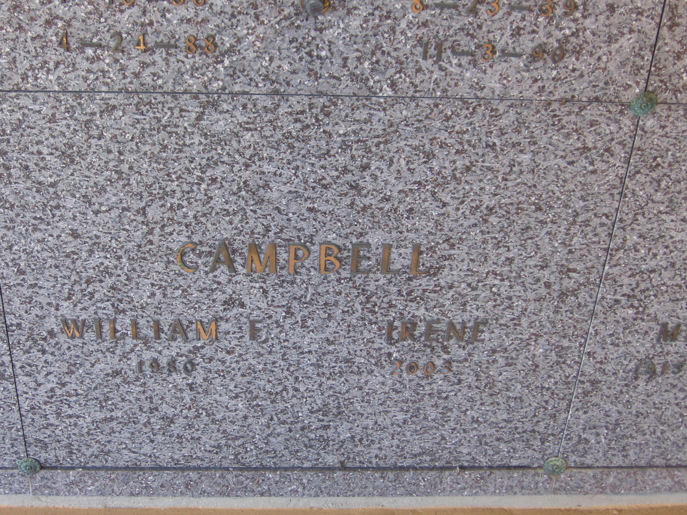 William F Campbell