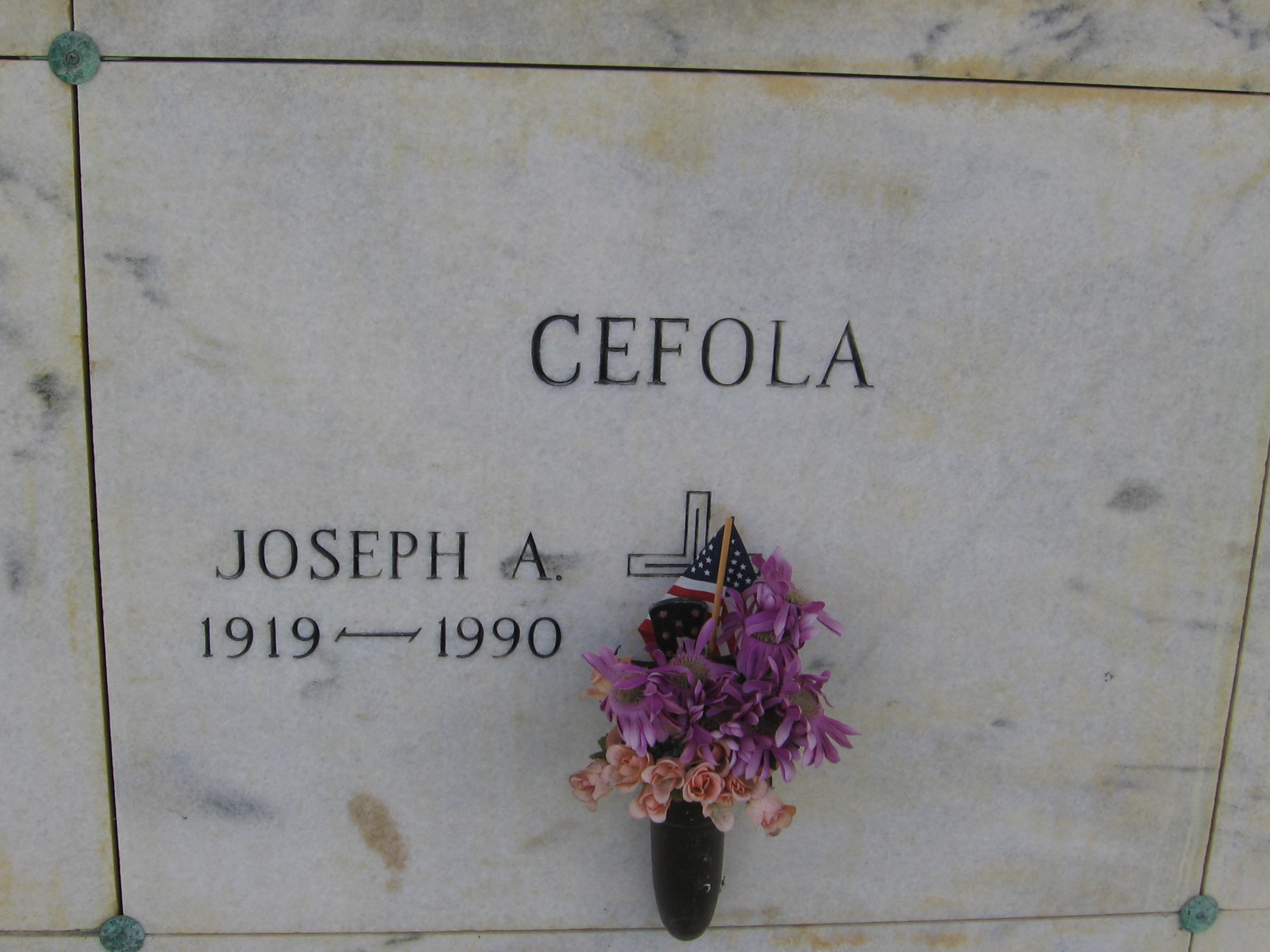 Joseph A Cefola