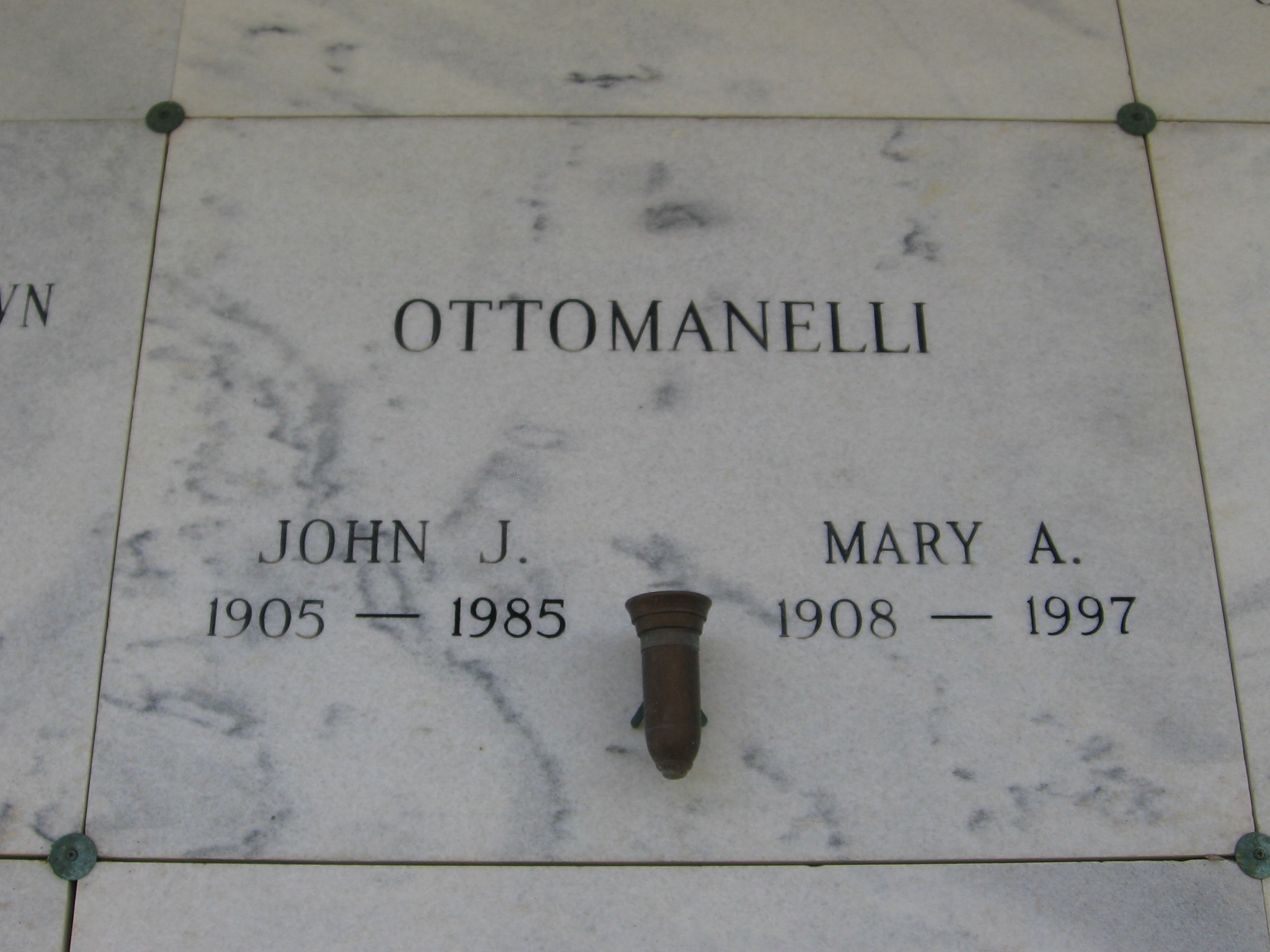 Mary A Ottomanelli