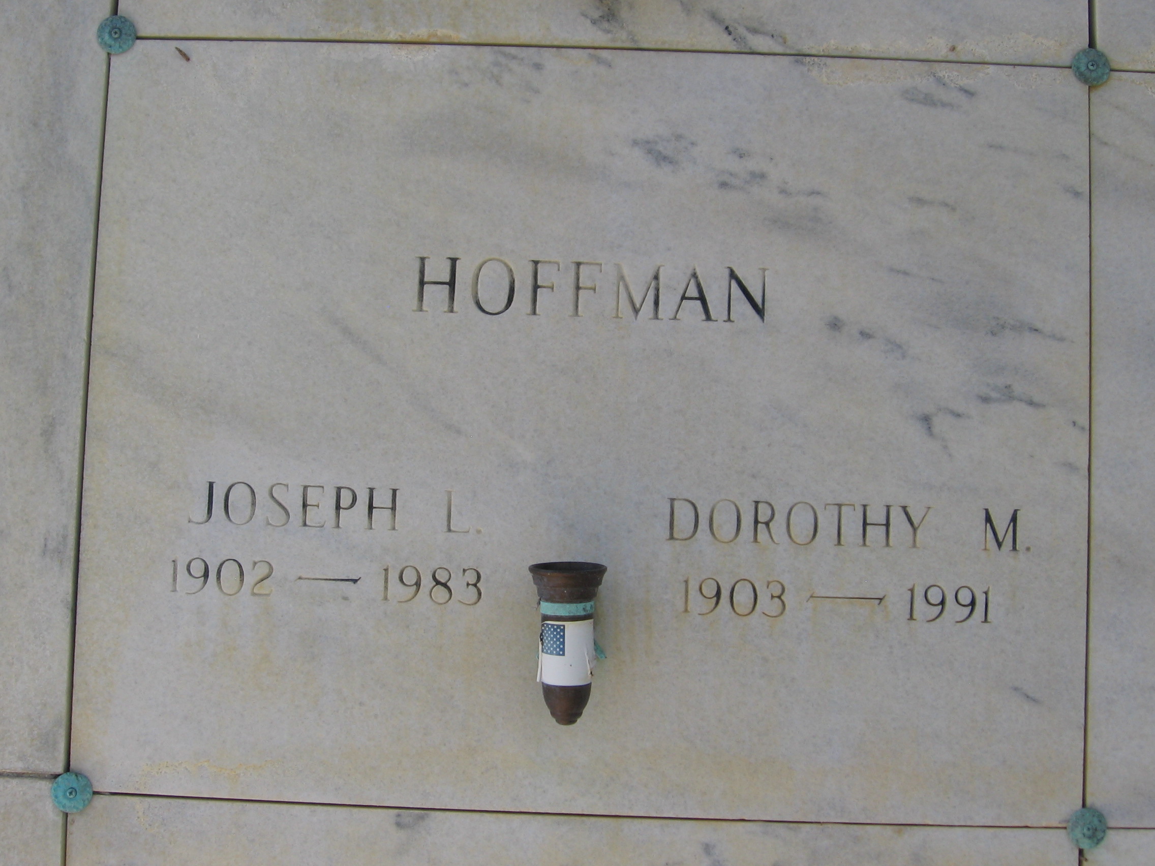 Dorothy M Hoffman