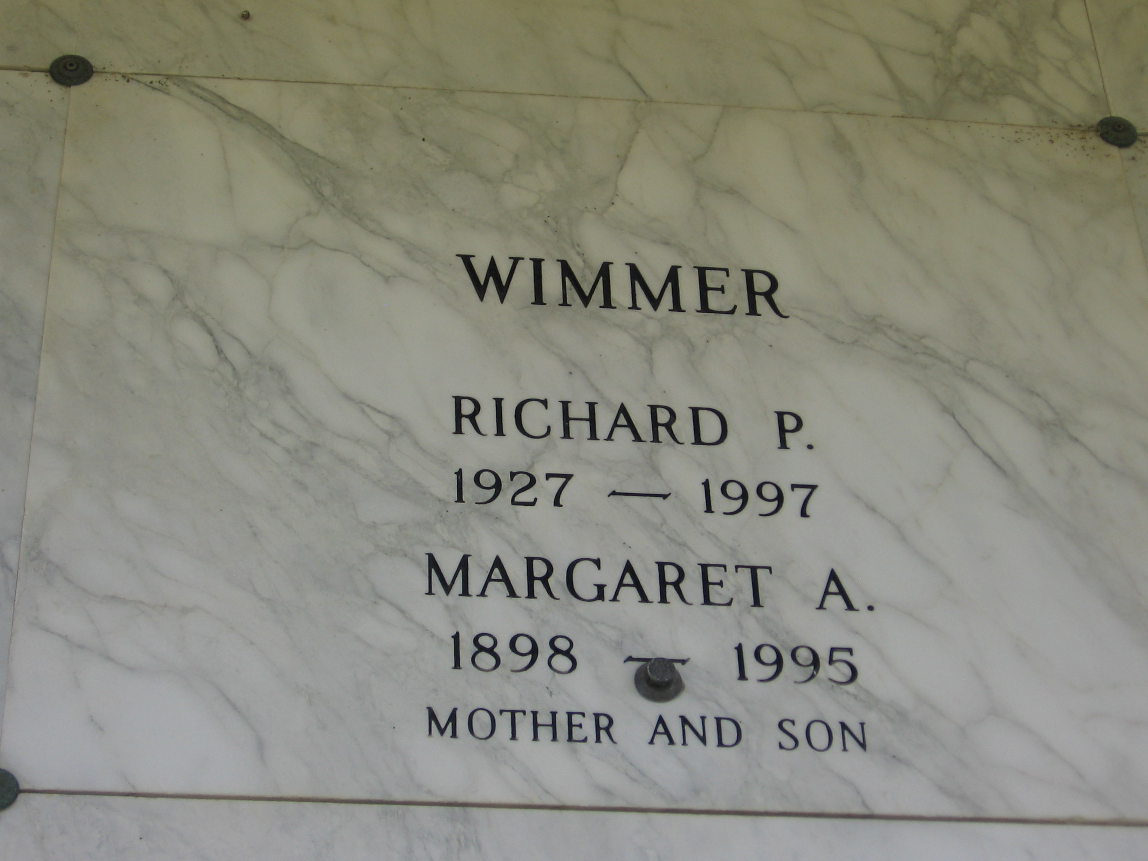 Richard P Wimmer