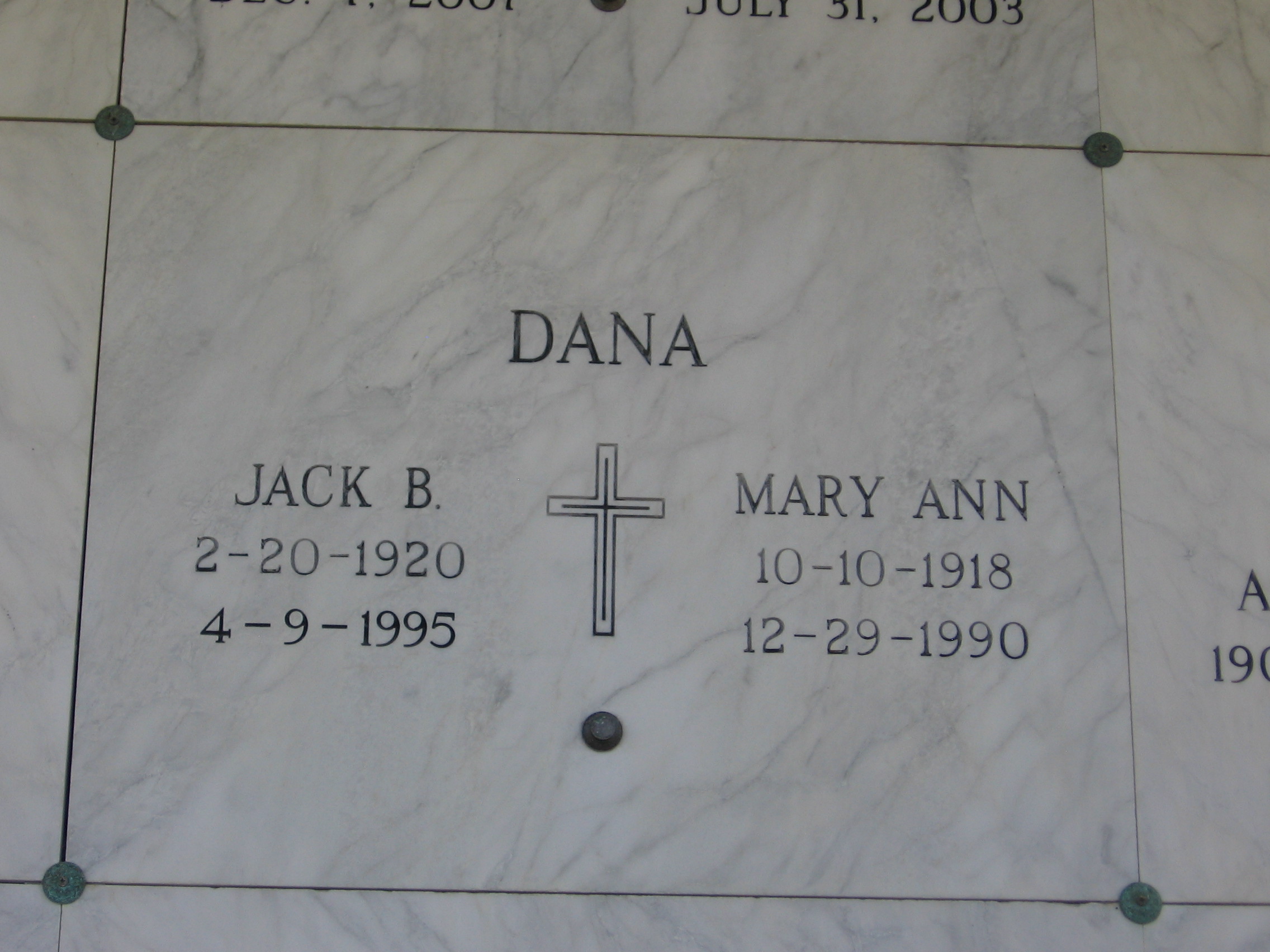 Mary Ann Dana