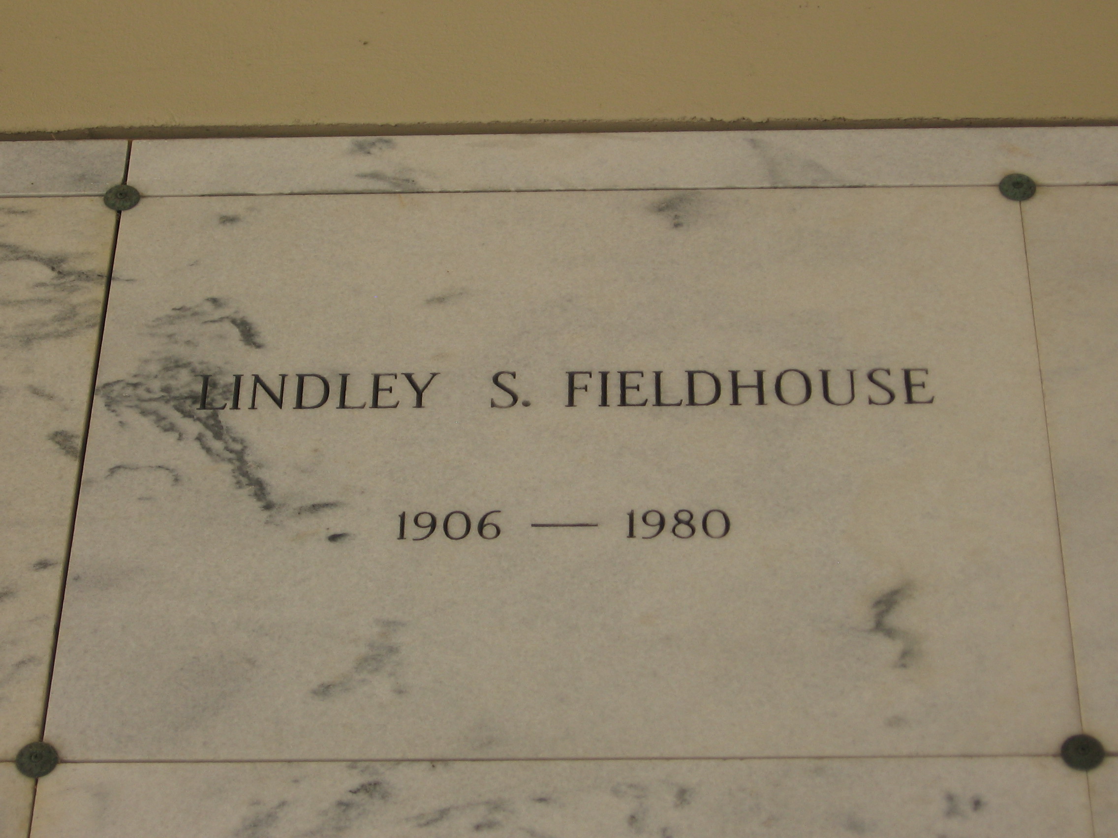 Lindley S Fieldhouse