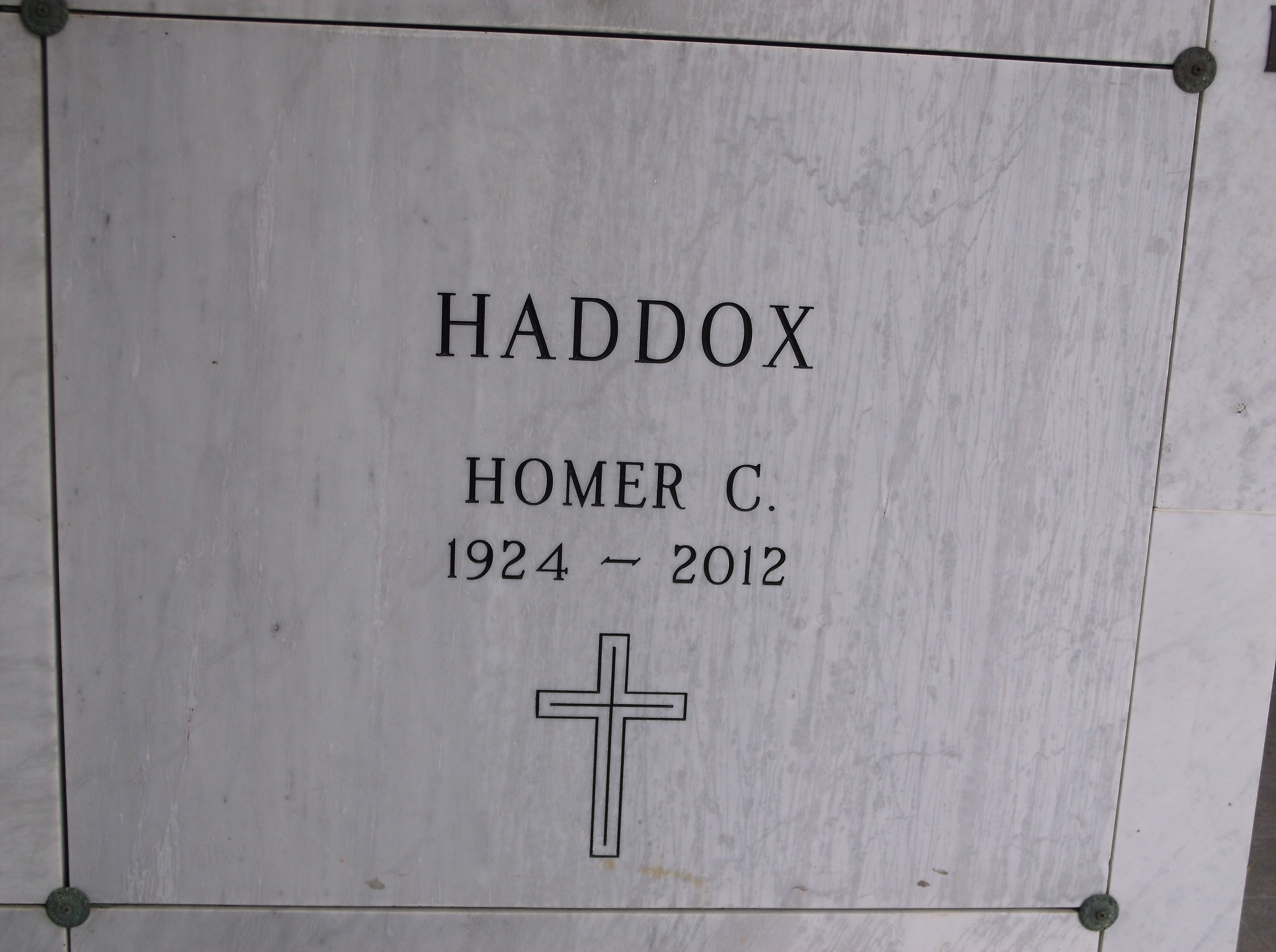 Homer C Haddox