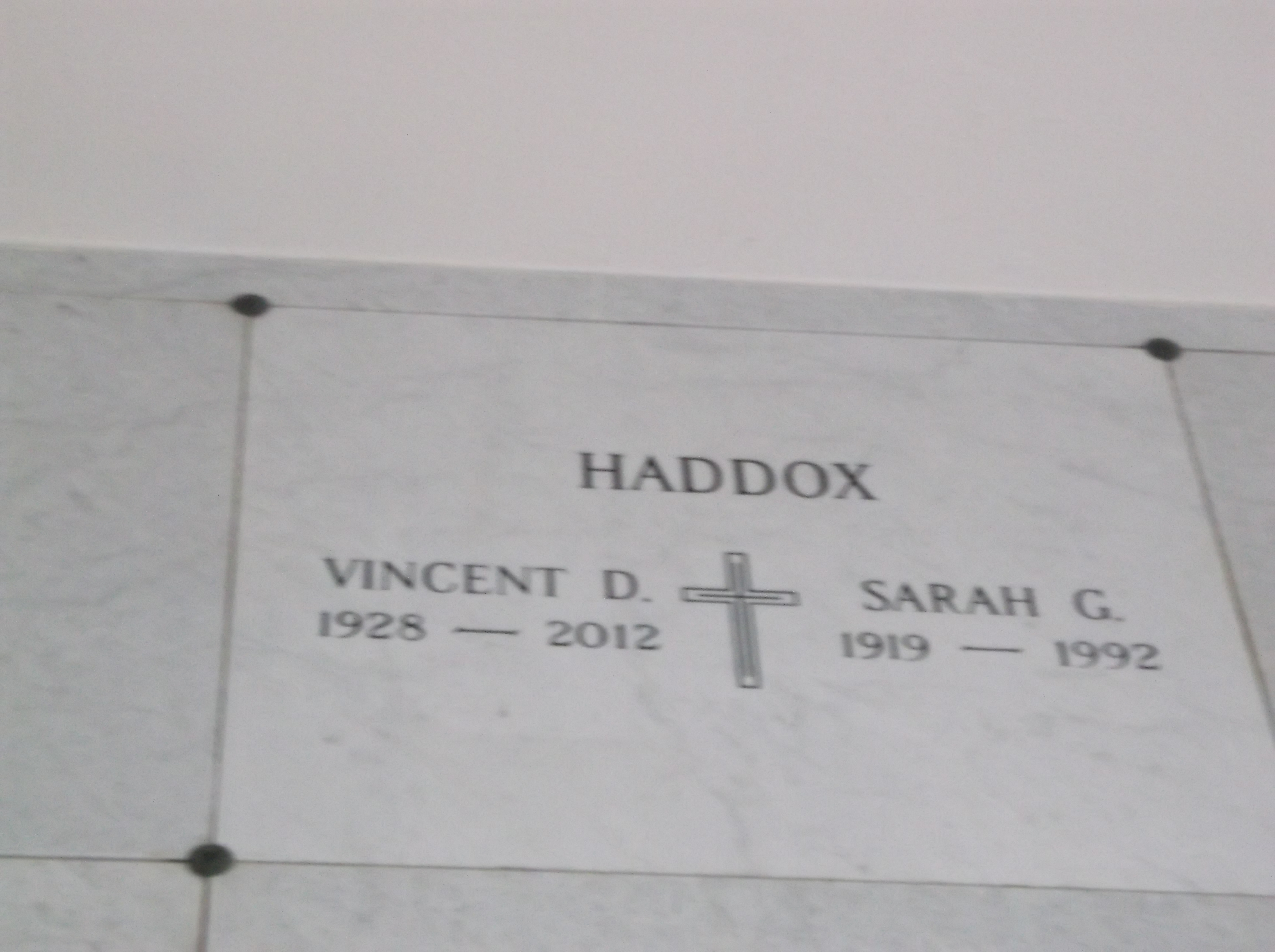 Sarah G Haddox