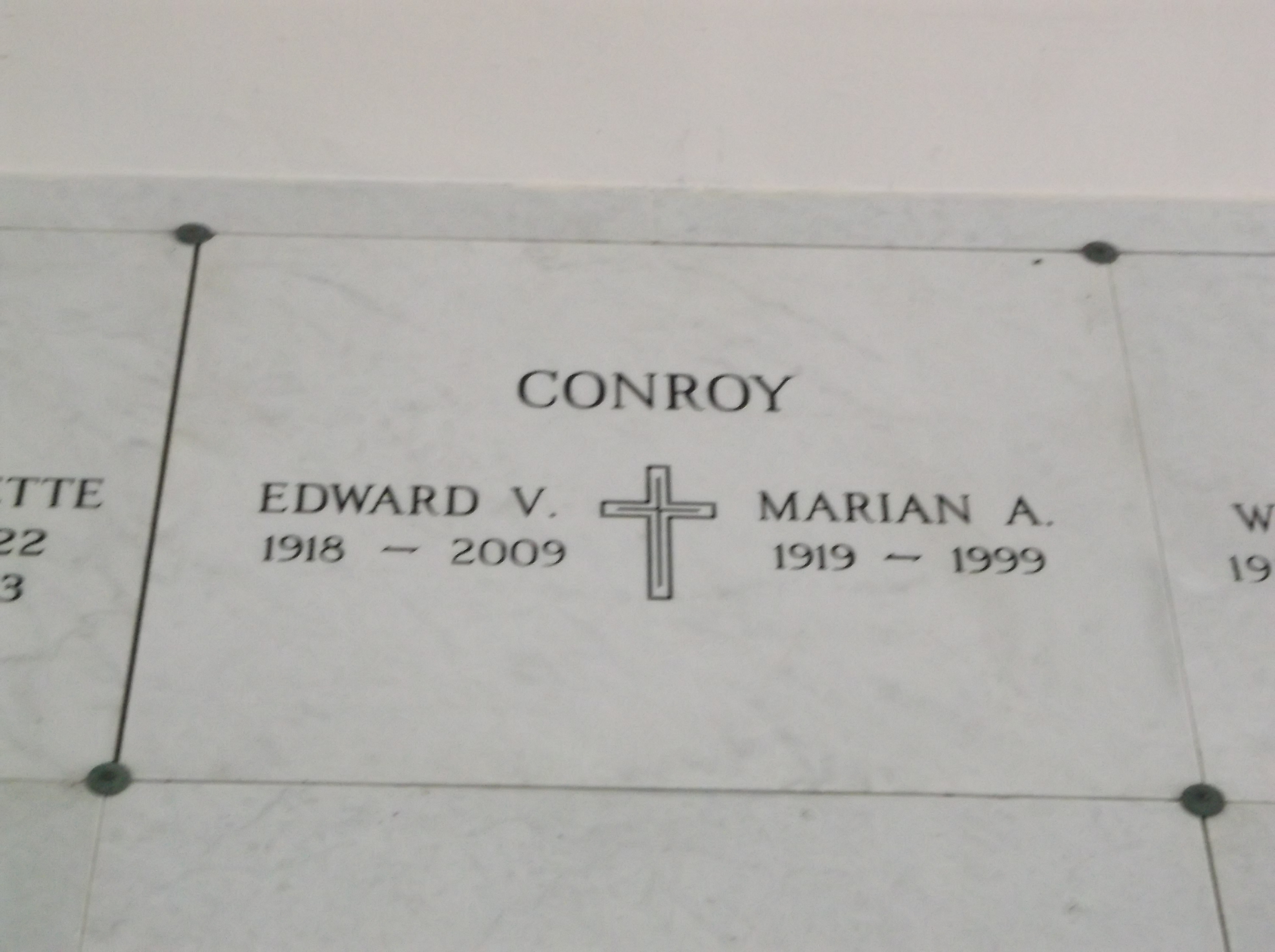 Edward V Conroy