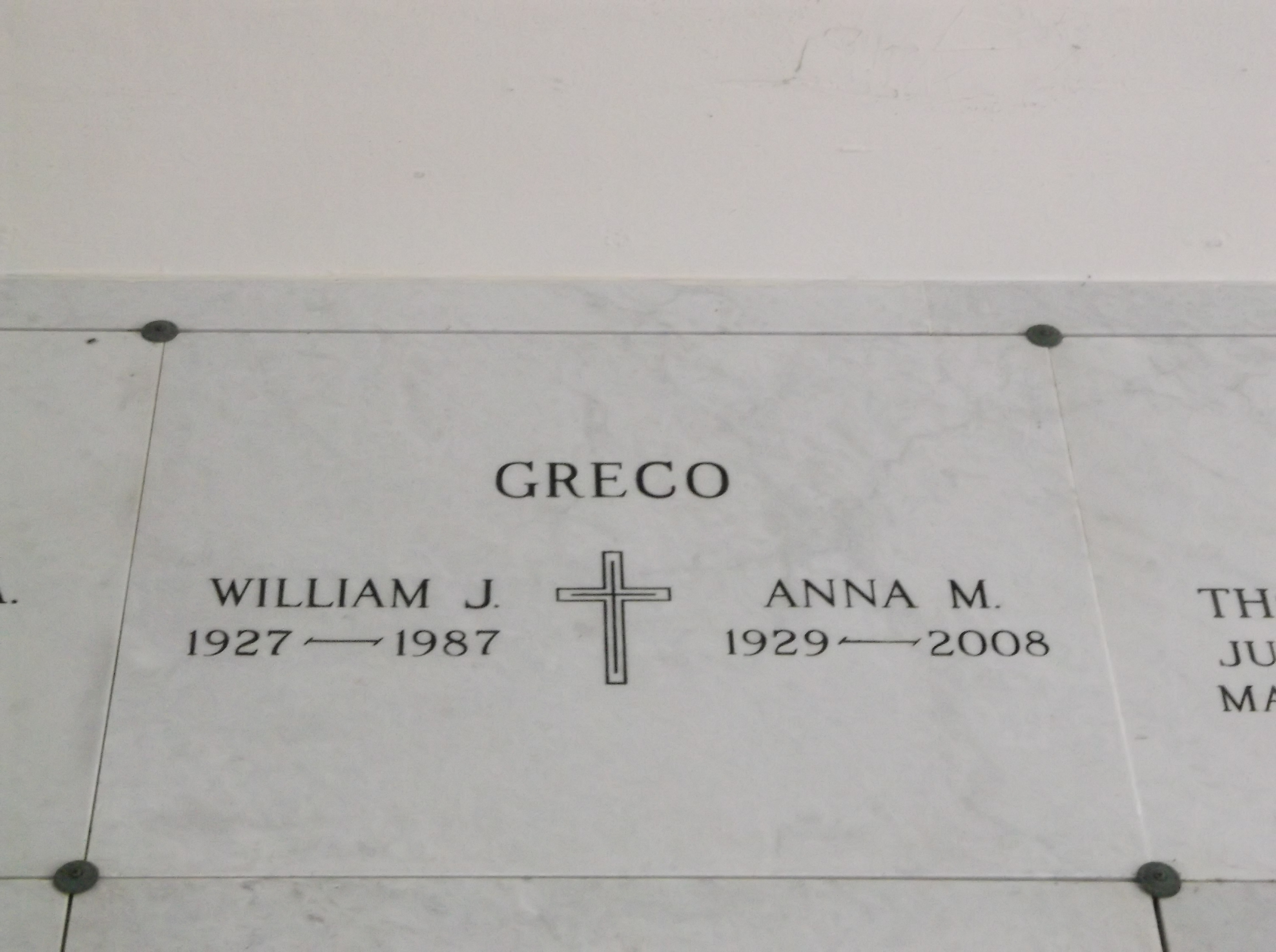 William J Greco
