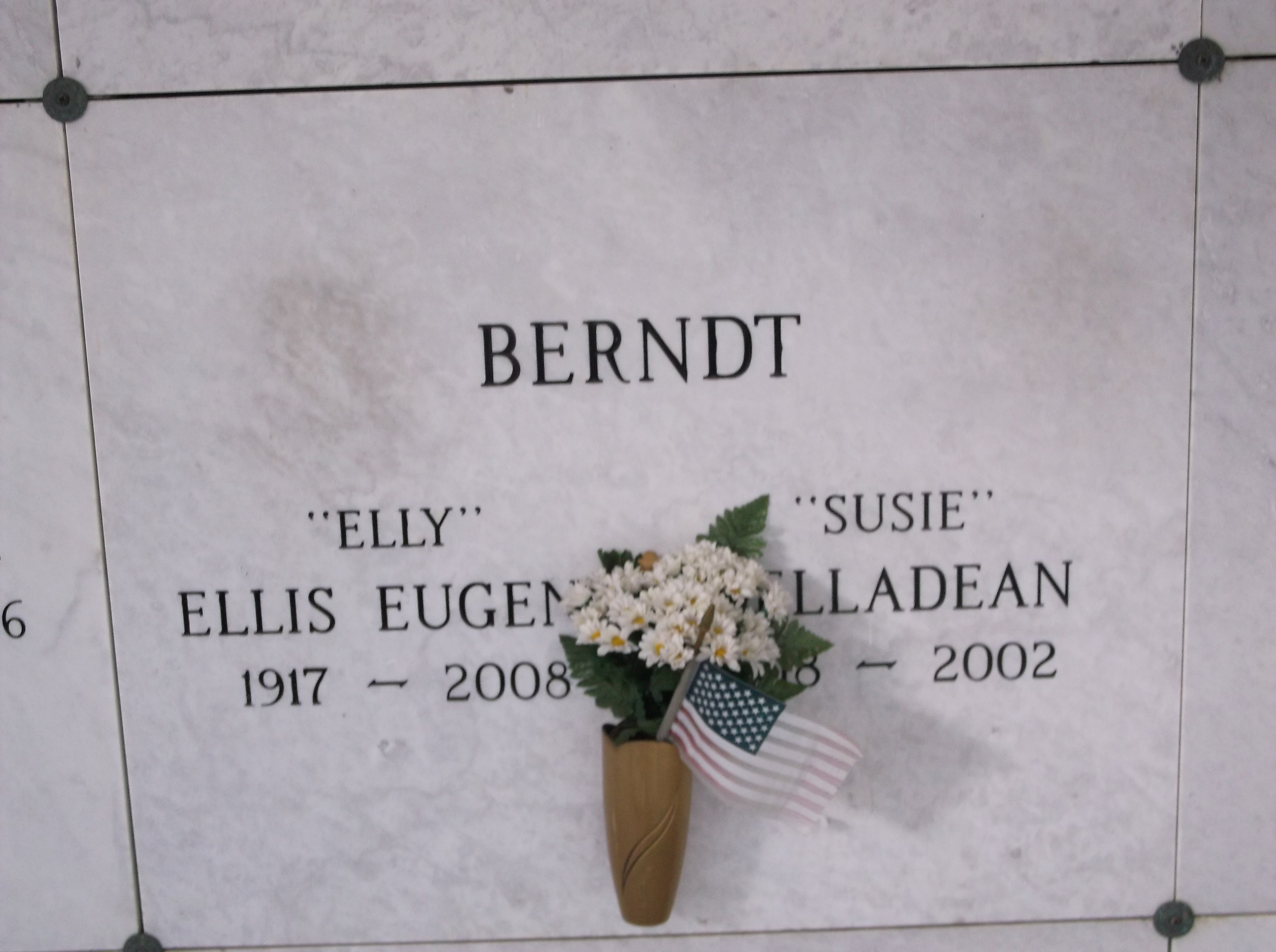 Ellis Eugene "Elly" Berndt