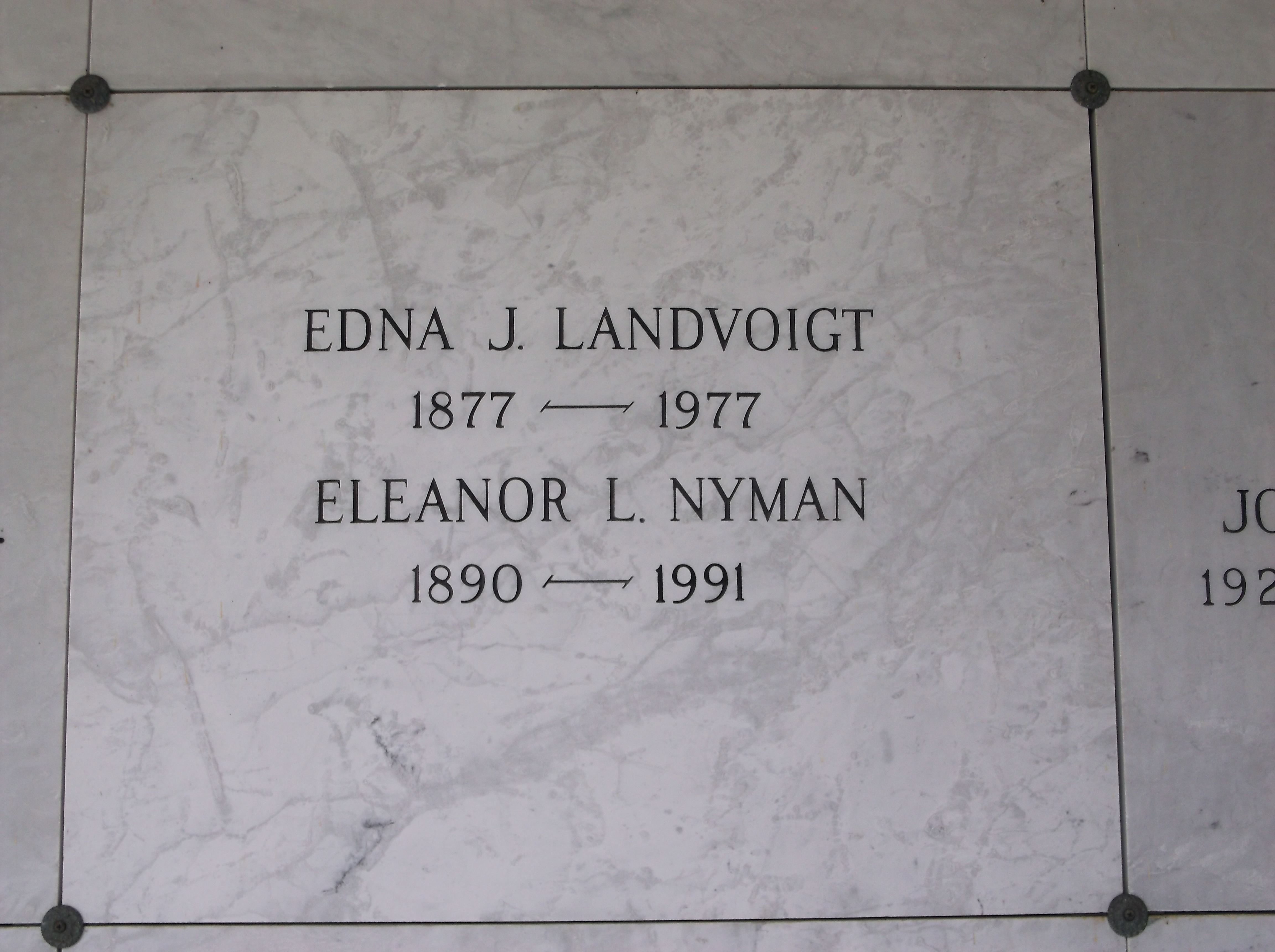 Eleanor L Nyman