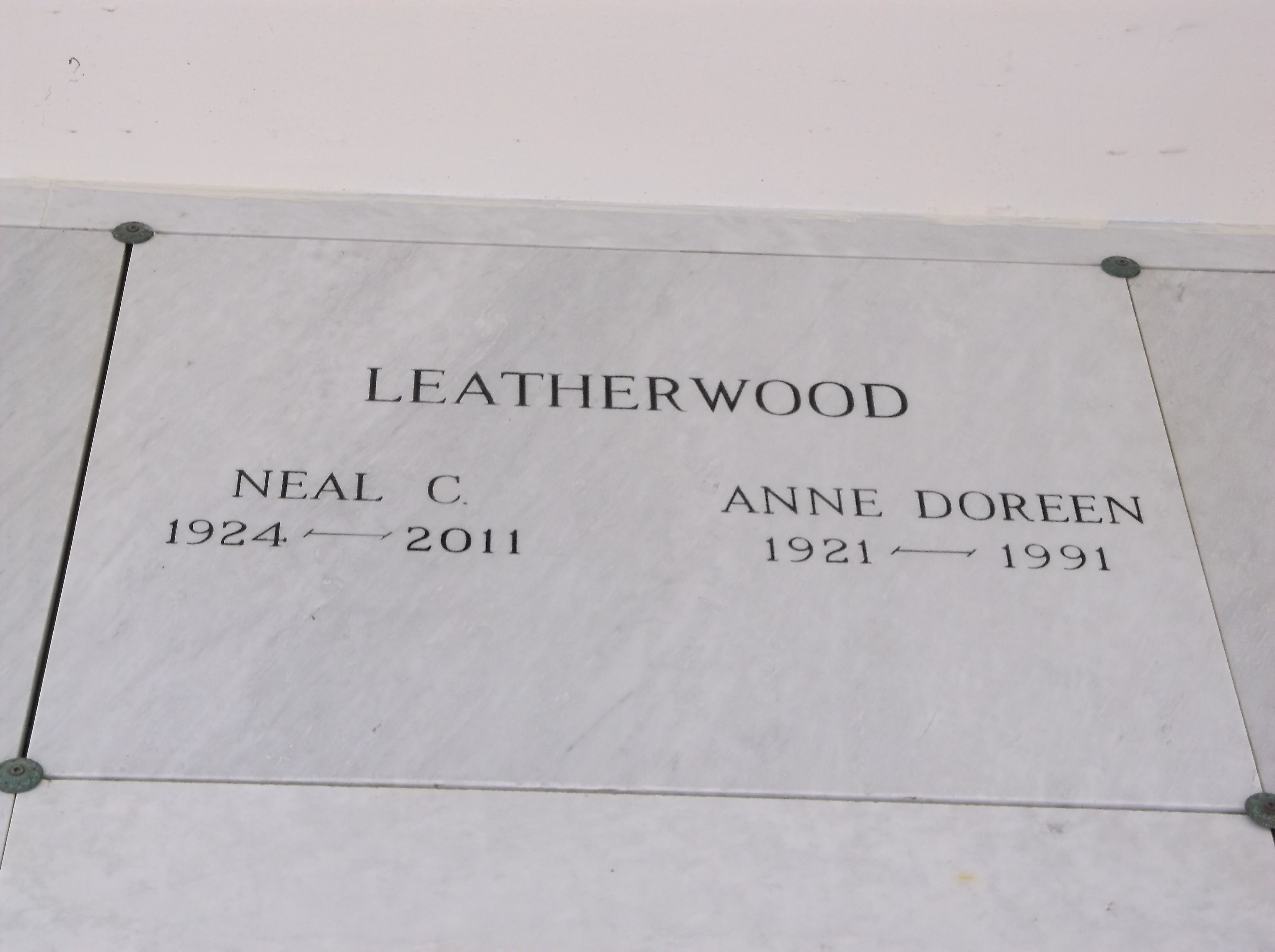 Anne Doreen Leatherwood