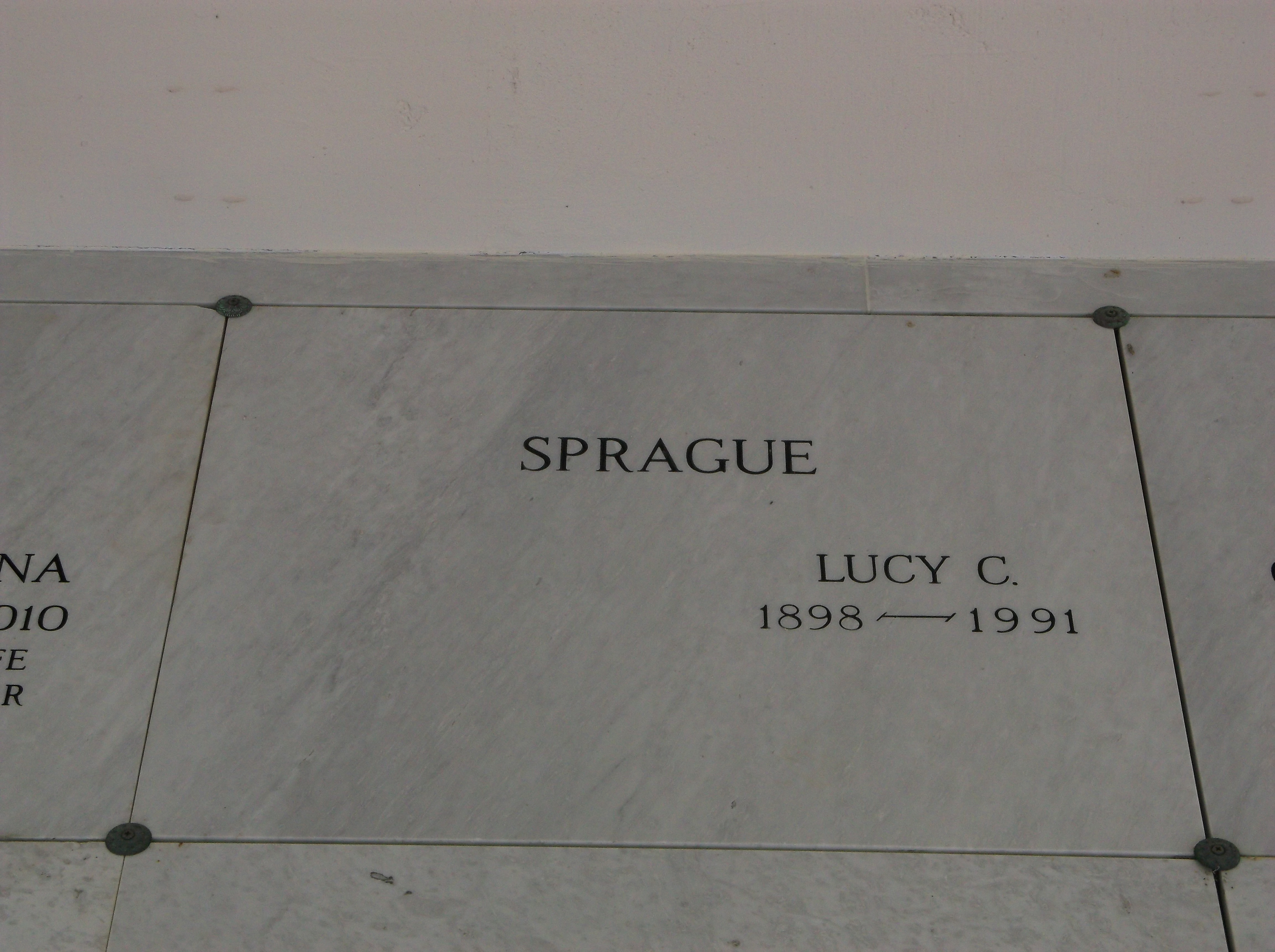 Lucy C Sprague