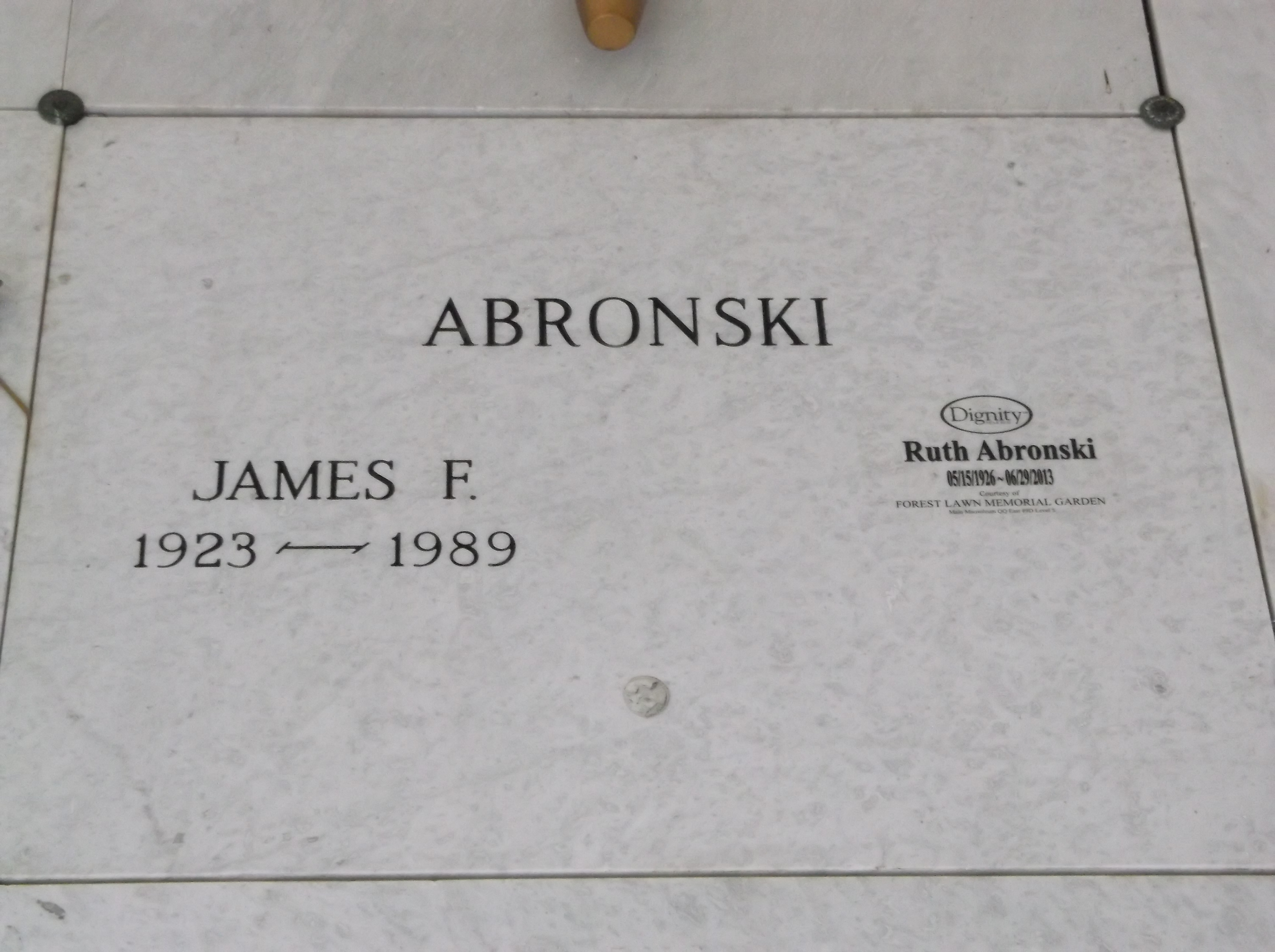 James F Abronski