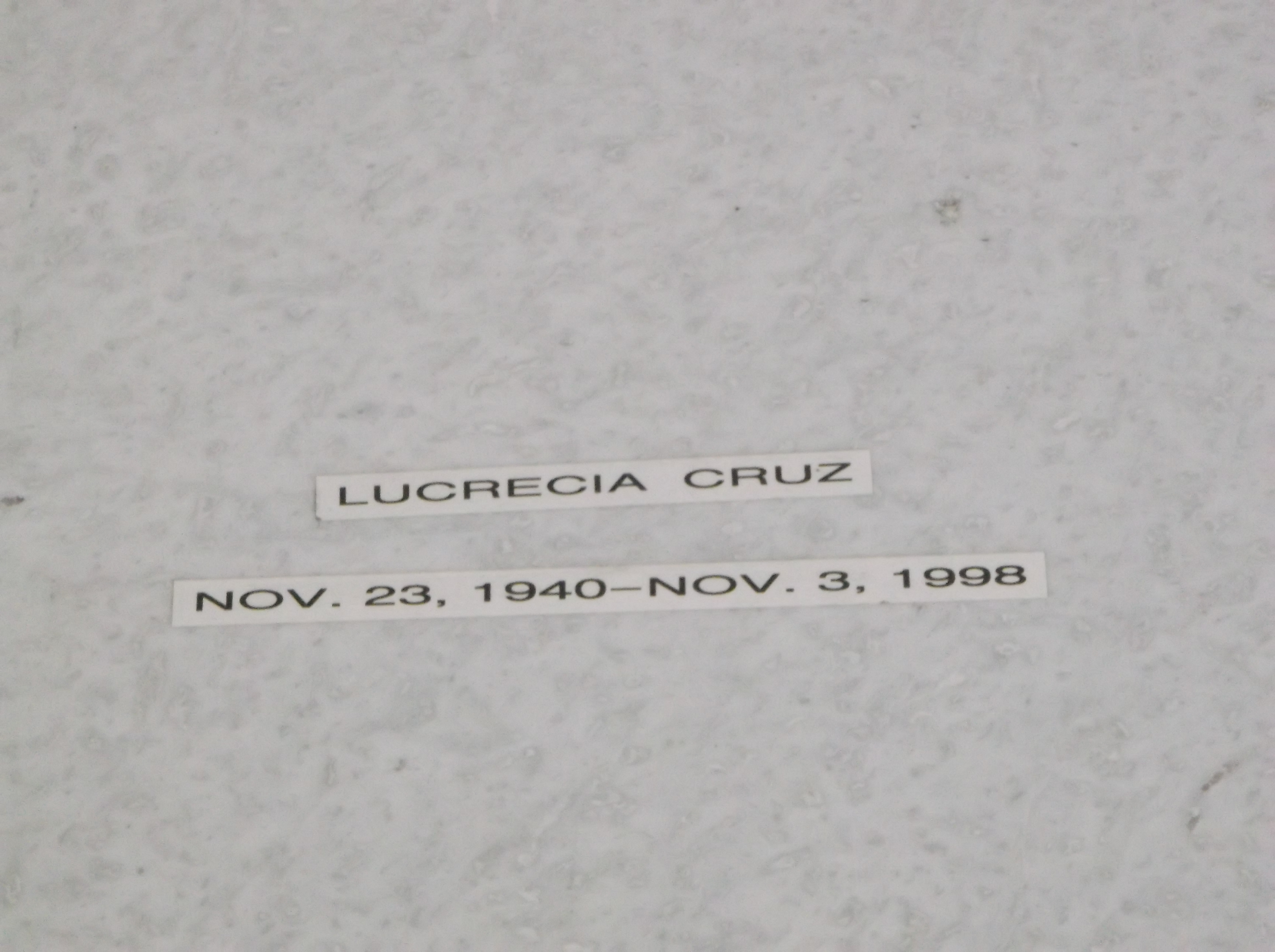 Lucrecia Cruz