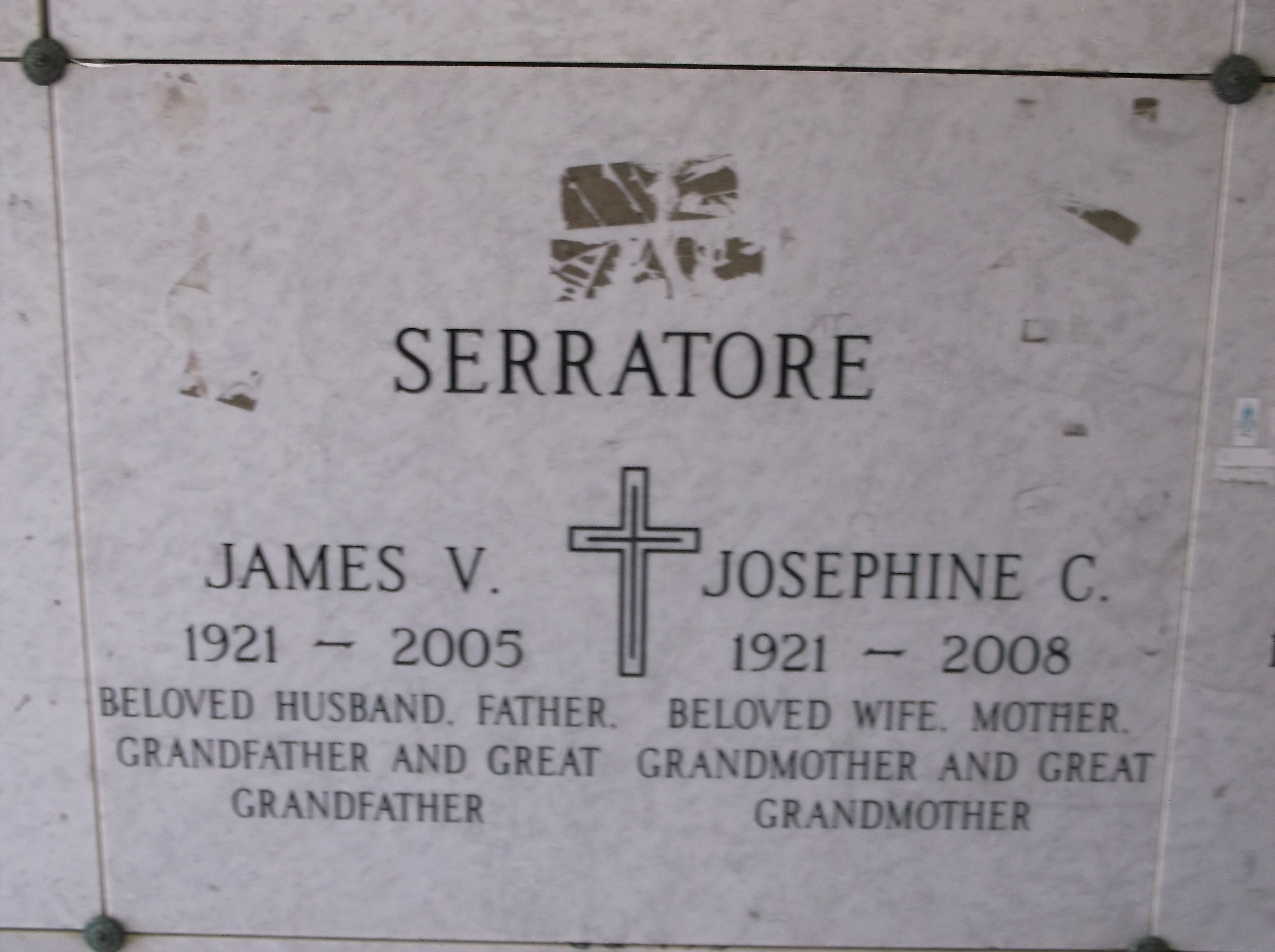 James V Serratore