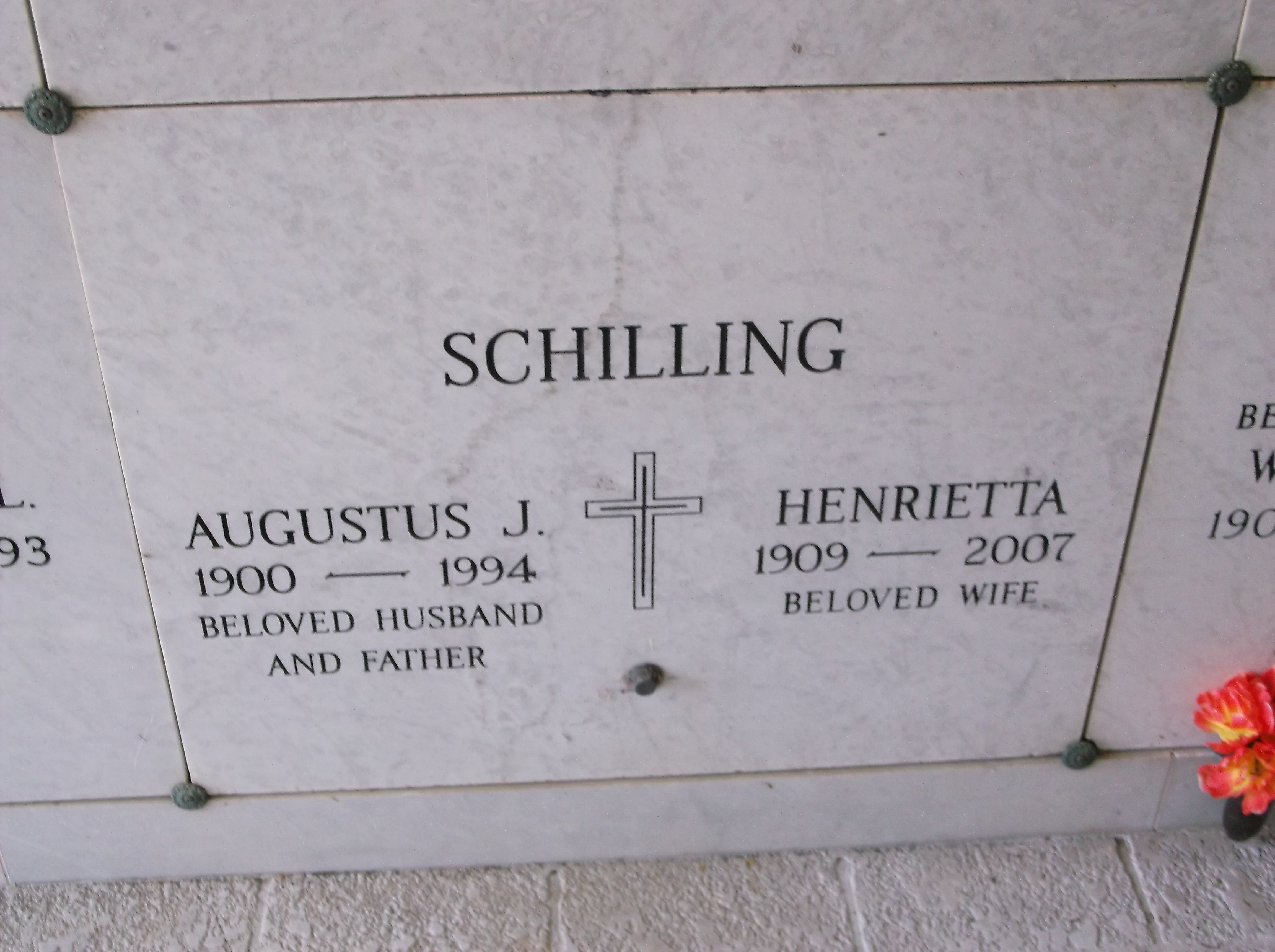 Augustus J Schilling