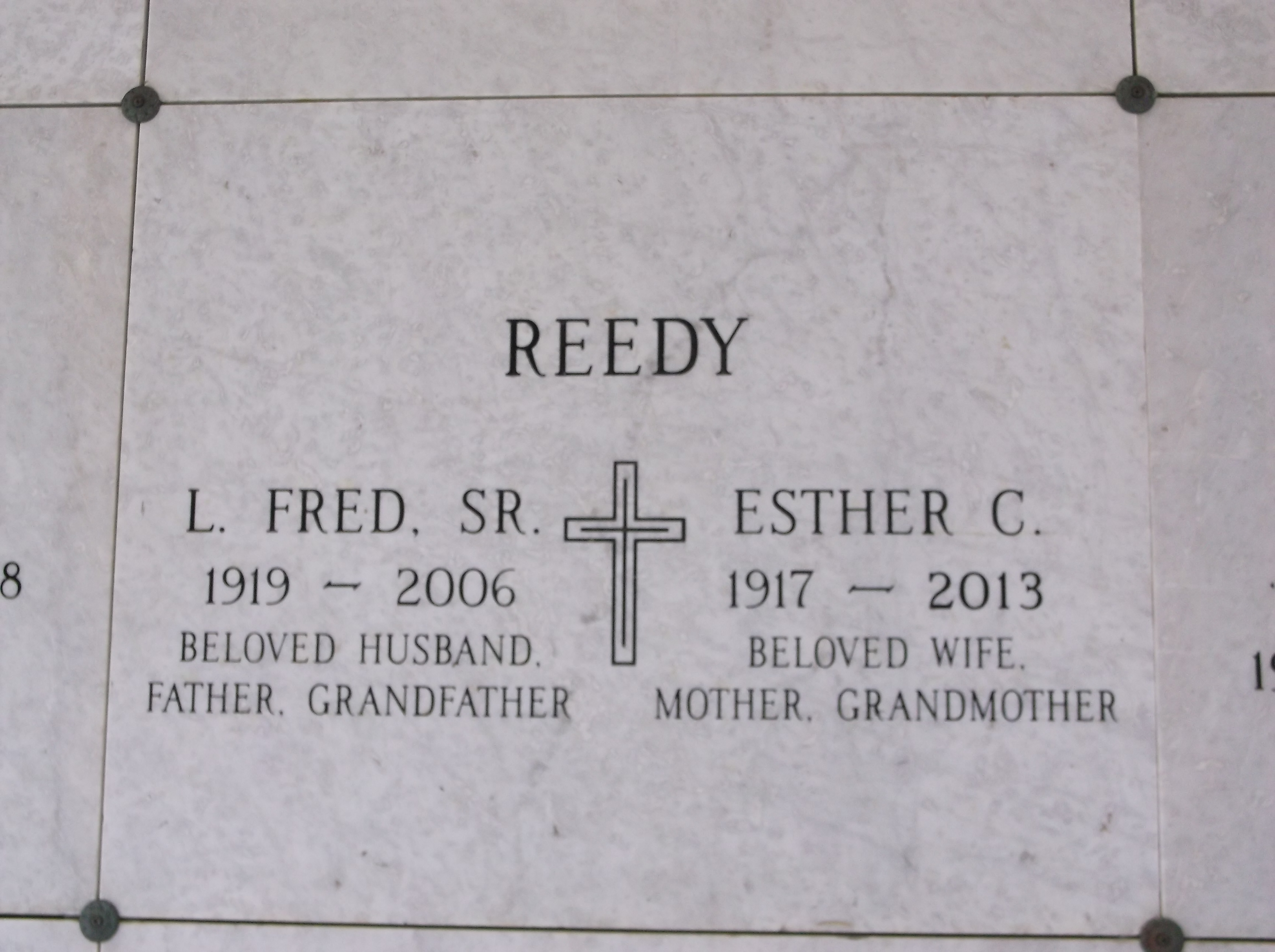 Esther C Reedy