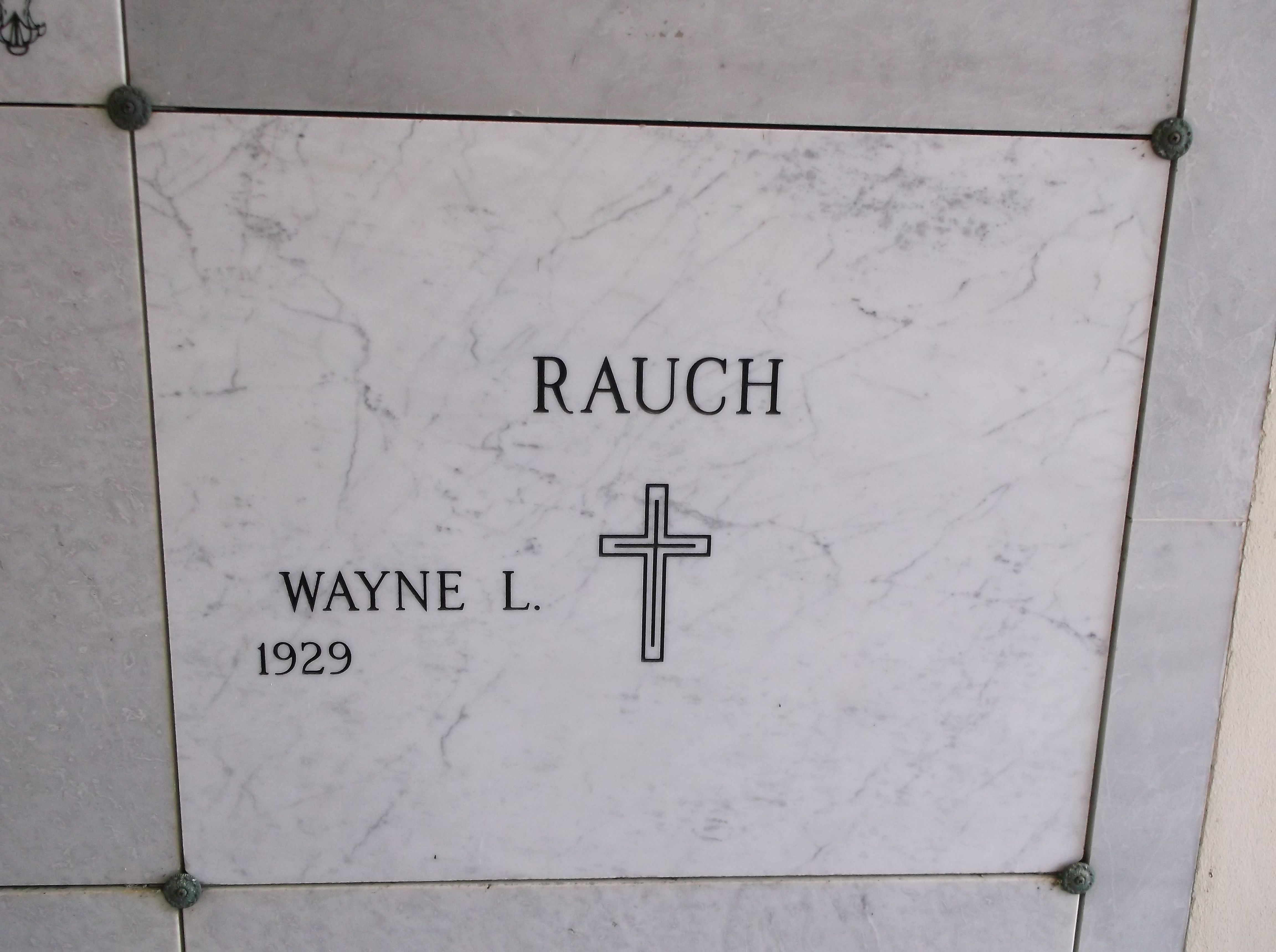 Wayne L Rauch